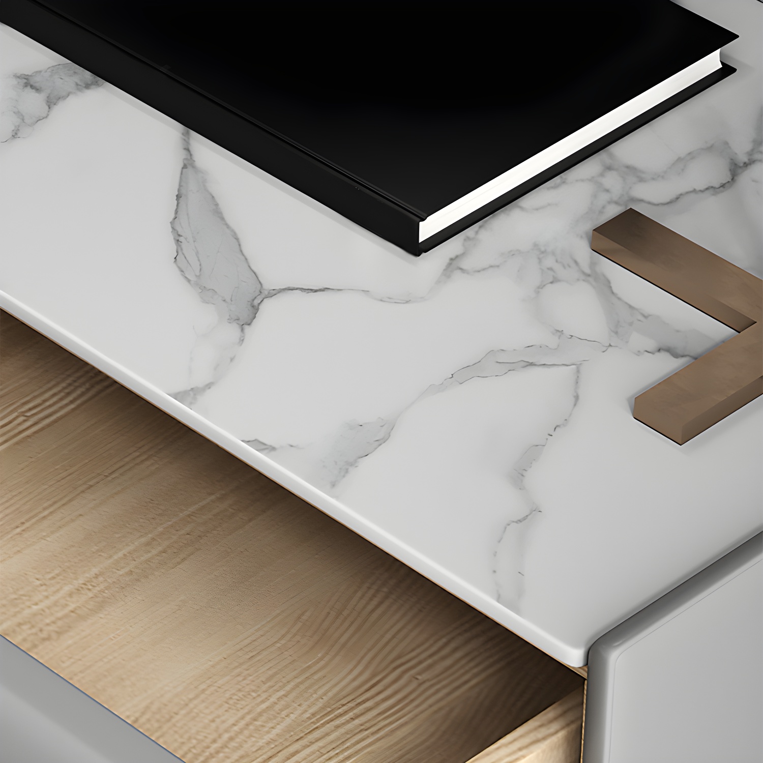 Solid Wood Nightstand | Ormau - image 18