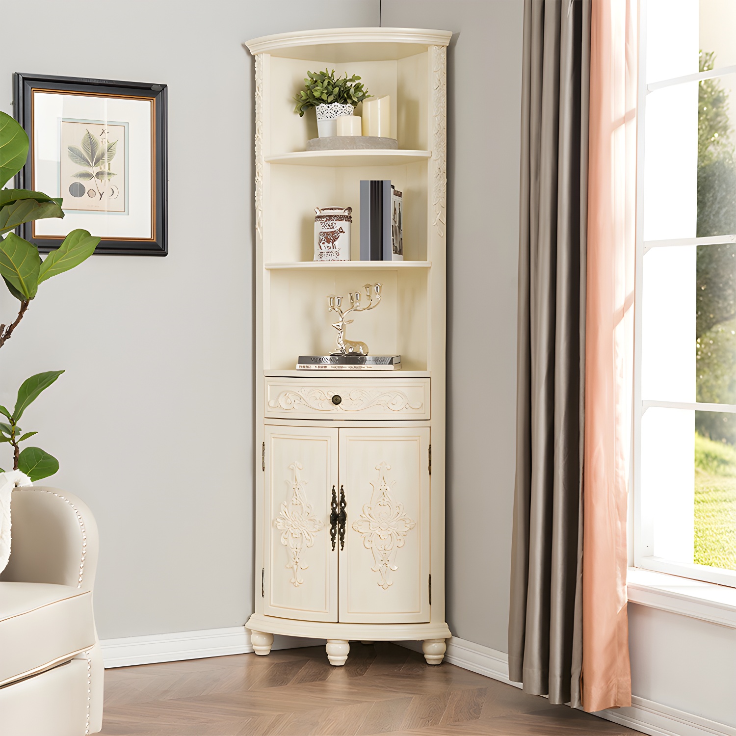 Corner Accent Cabinet | Ormau - image 17