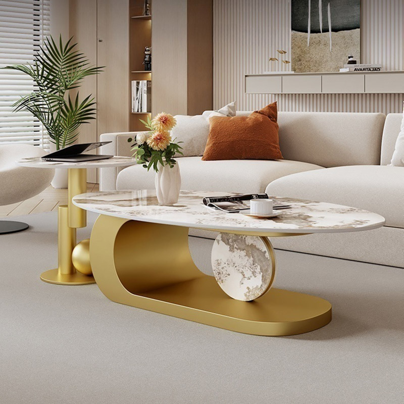 Stone & Iron Coffee Table | Ormau - image 5
