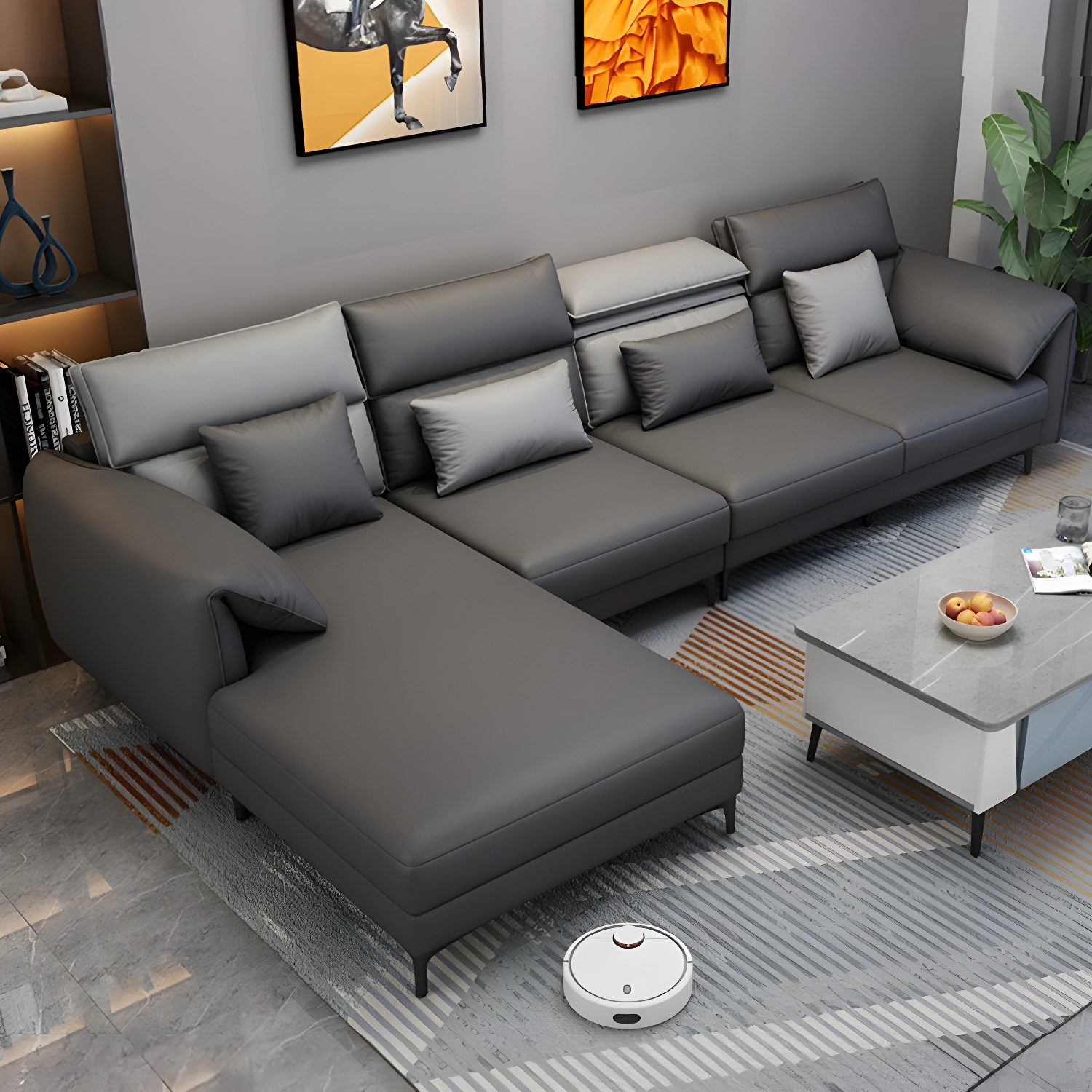 Modern Tech Cloth Sectional | Ormau - image 5