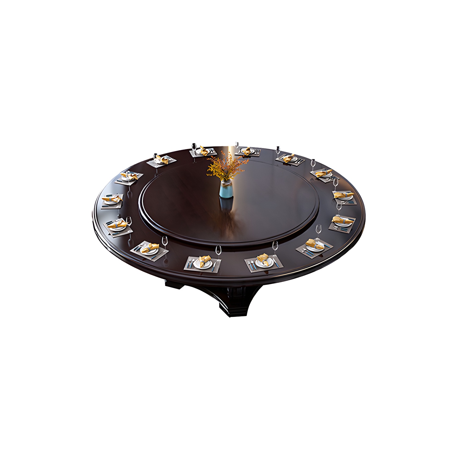 Turntable Dining Table | Ormau - image 44