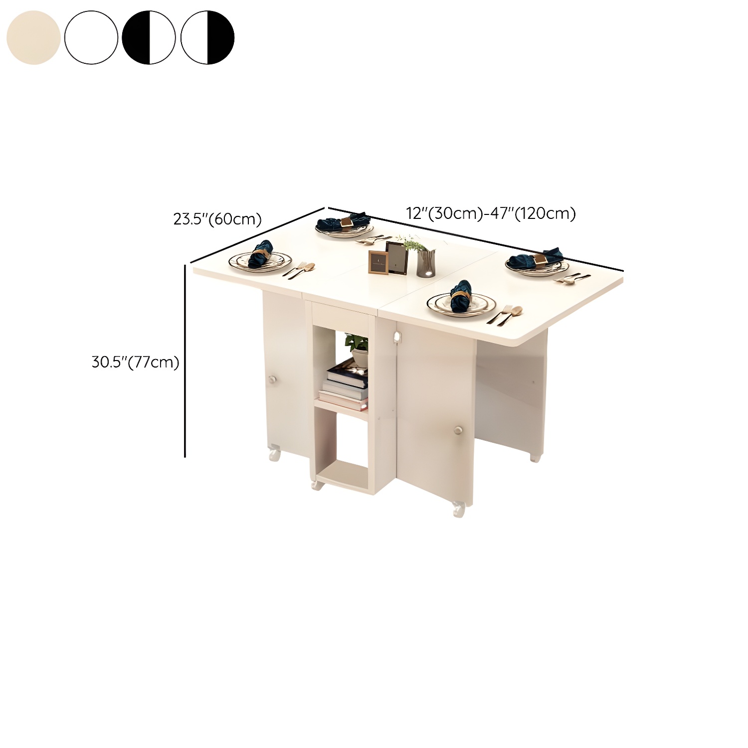 Collapsible Dining Table | Ormau - image 12