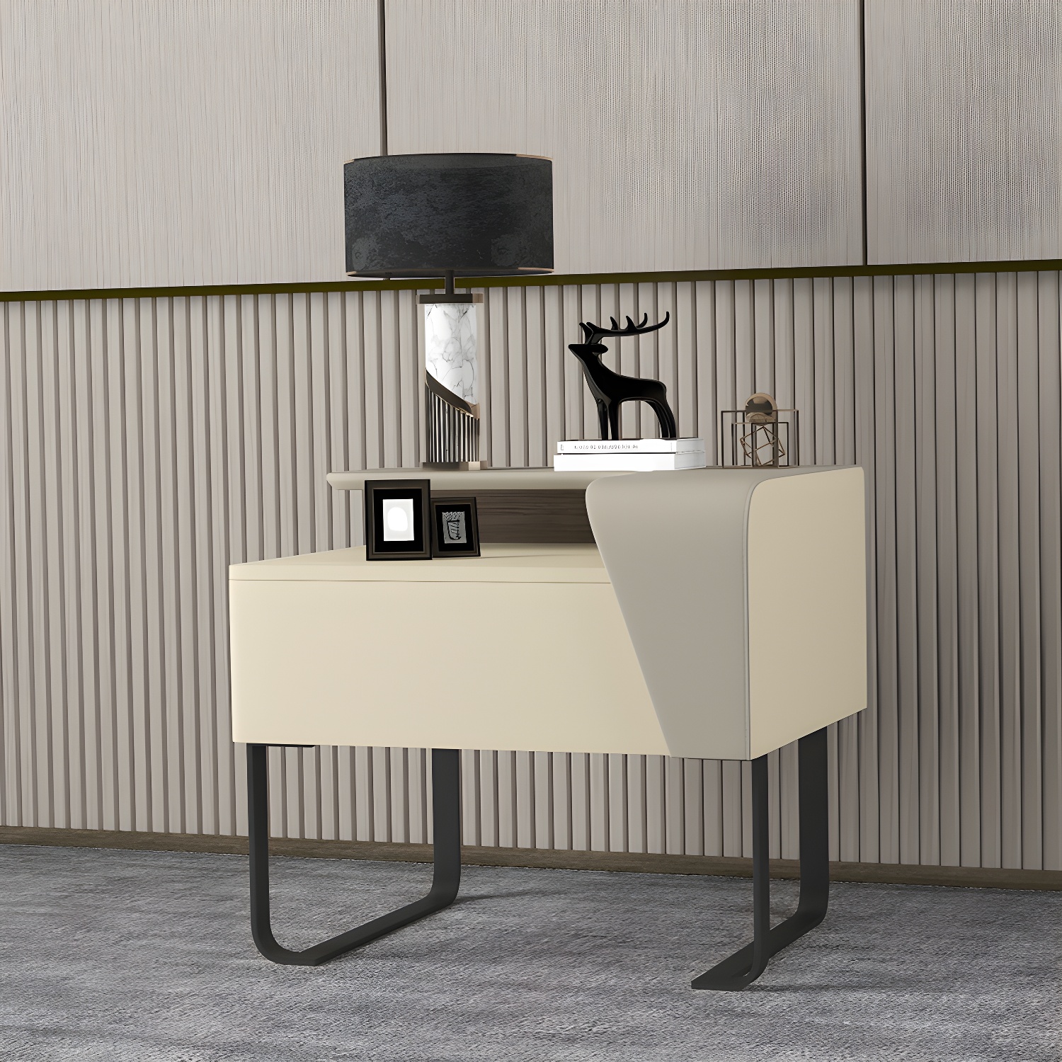 Modern Sled Nightstand | Ormau - image 25