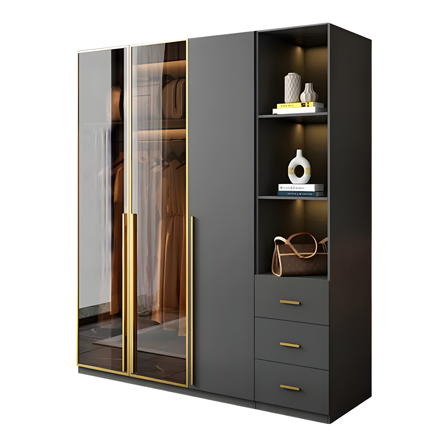 Modern Wardrobe Armoire | Ormau - image 55