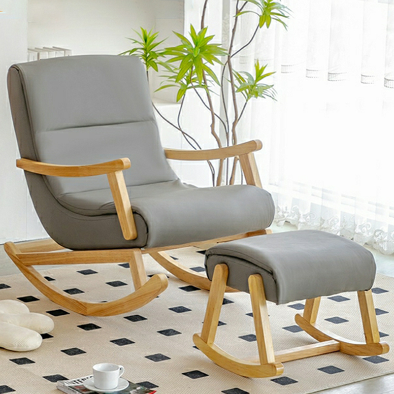 Upholstered Rocker & Ottoman | Ormau - image 4
