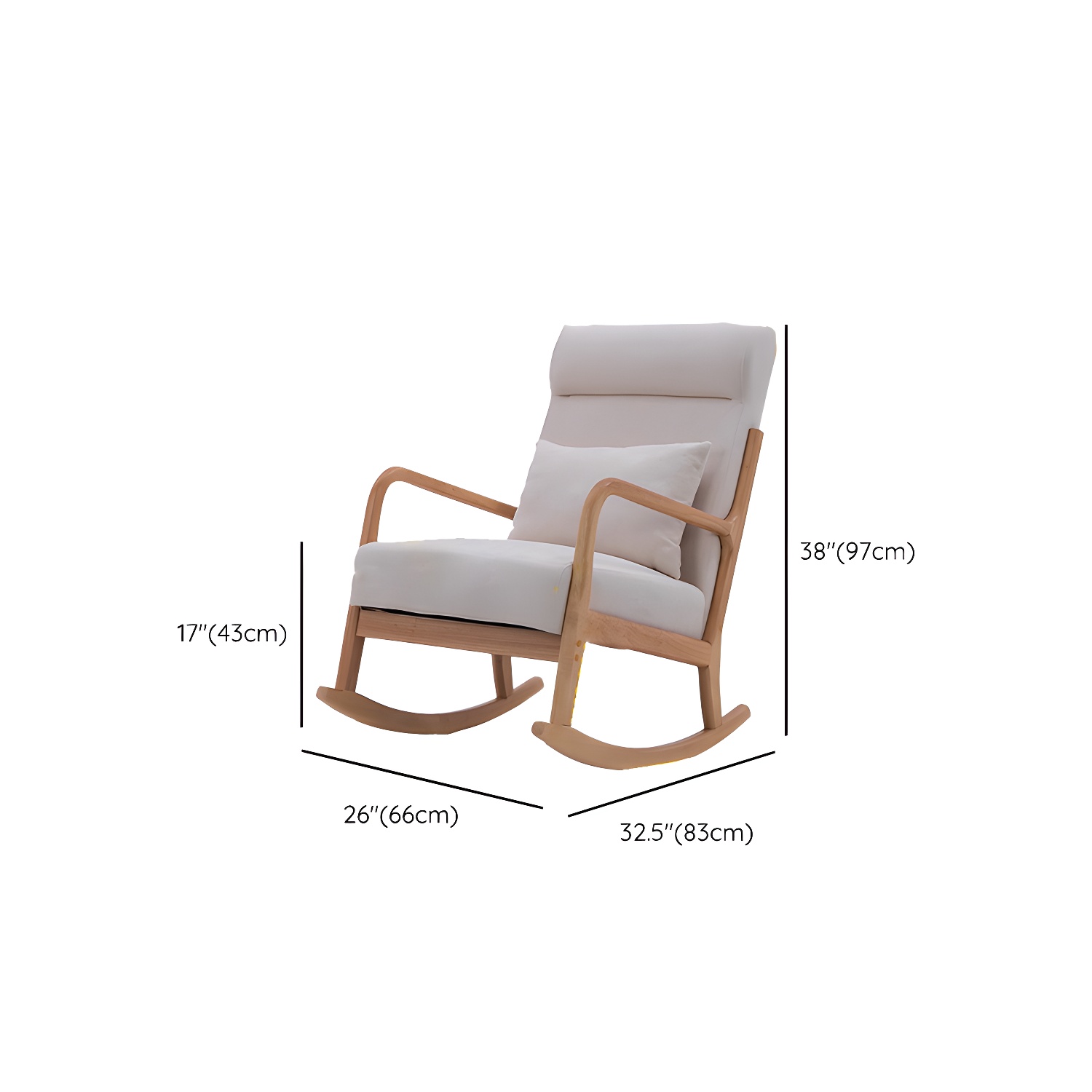Mid-Century Rocking Accent Chair | Ormau - image 24