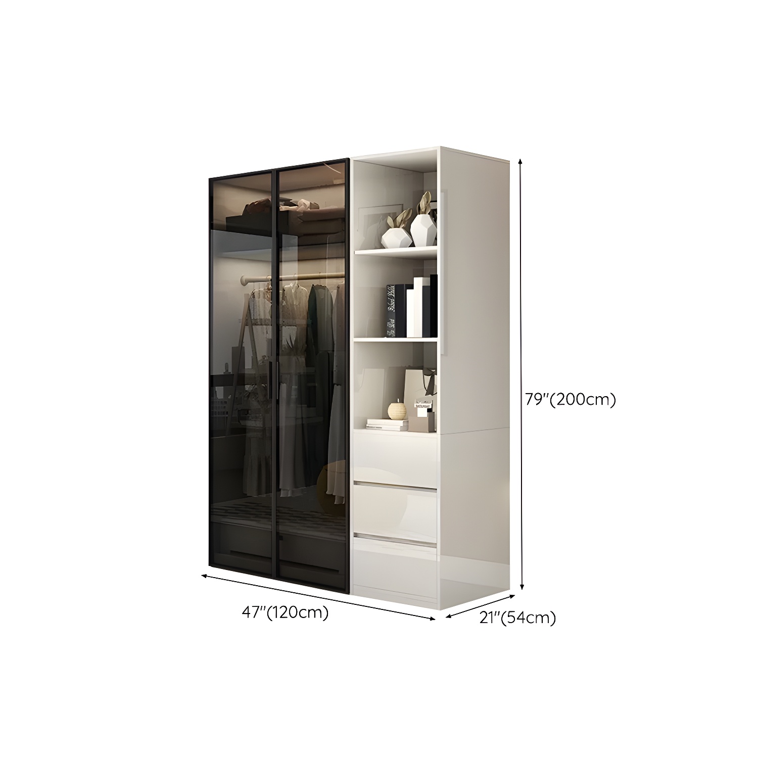 Sleek White Wardrobe | Ormau - image 27