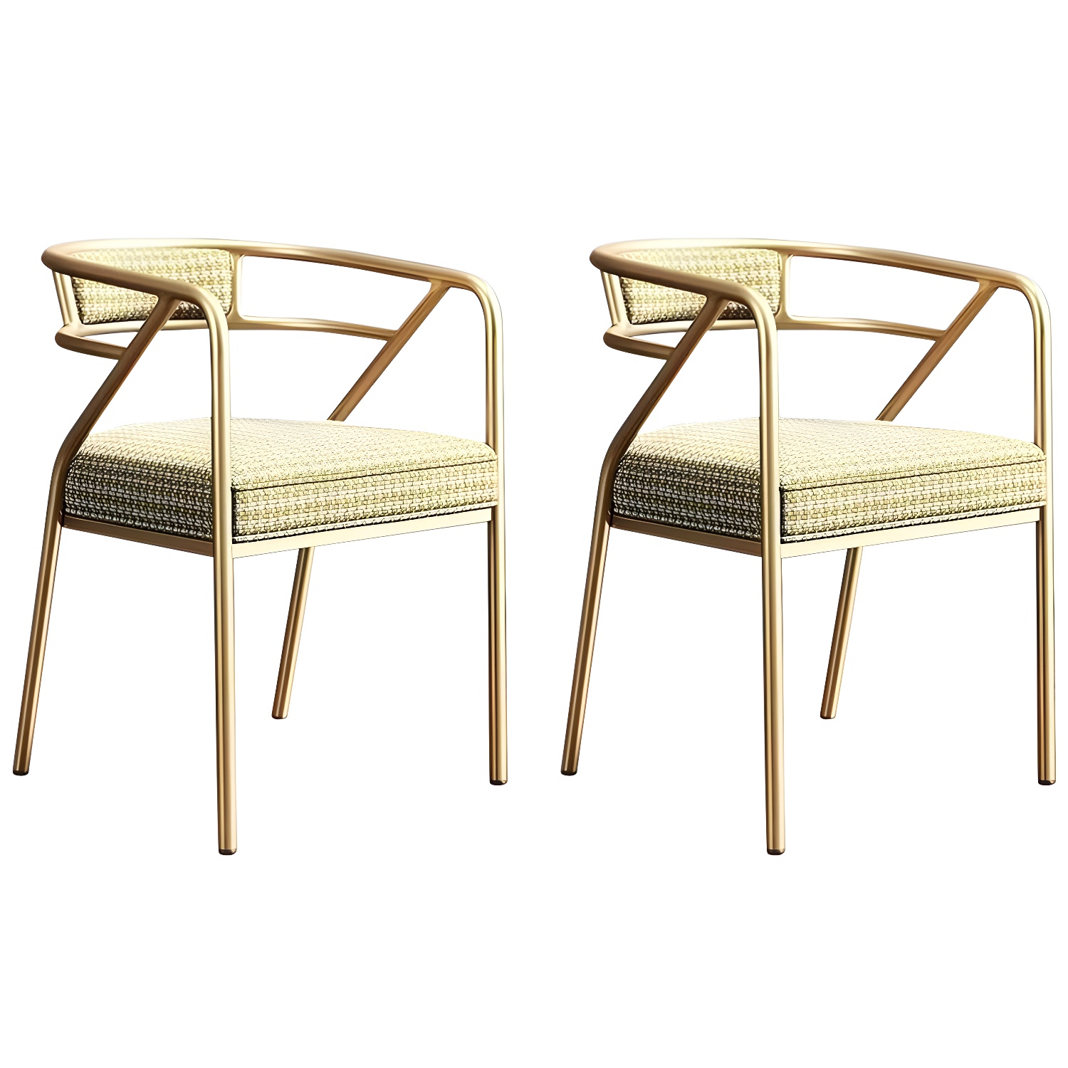 Glam Upholstered Arm Chair | Ormau - image 20