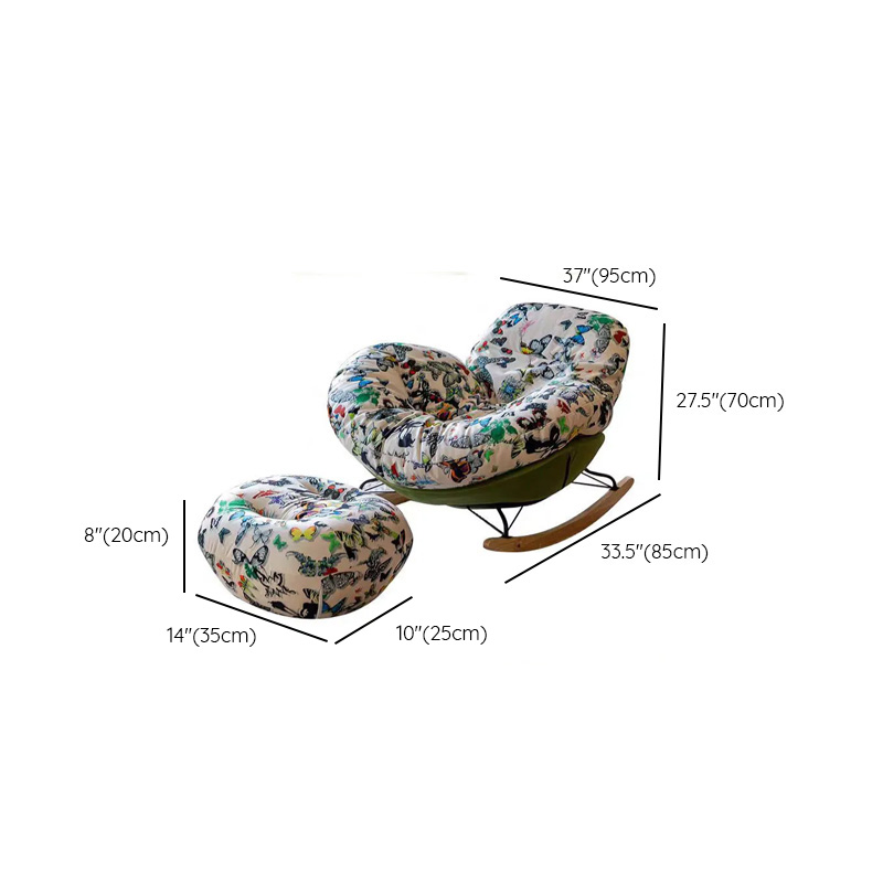 Upholstered Rocking Chair | Ormau - image 22