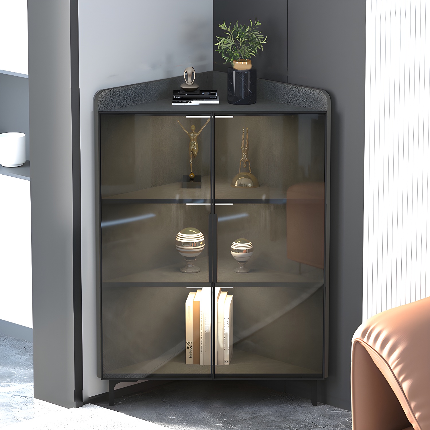 Corner Accent Cabinet | Ormau - image 23