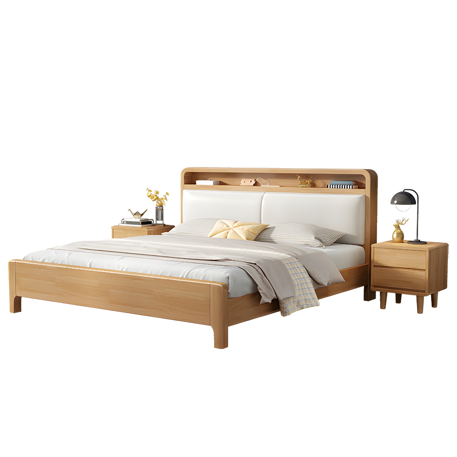 Scandinavian Wood Bed | Ormau - image 5