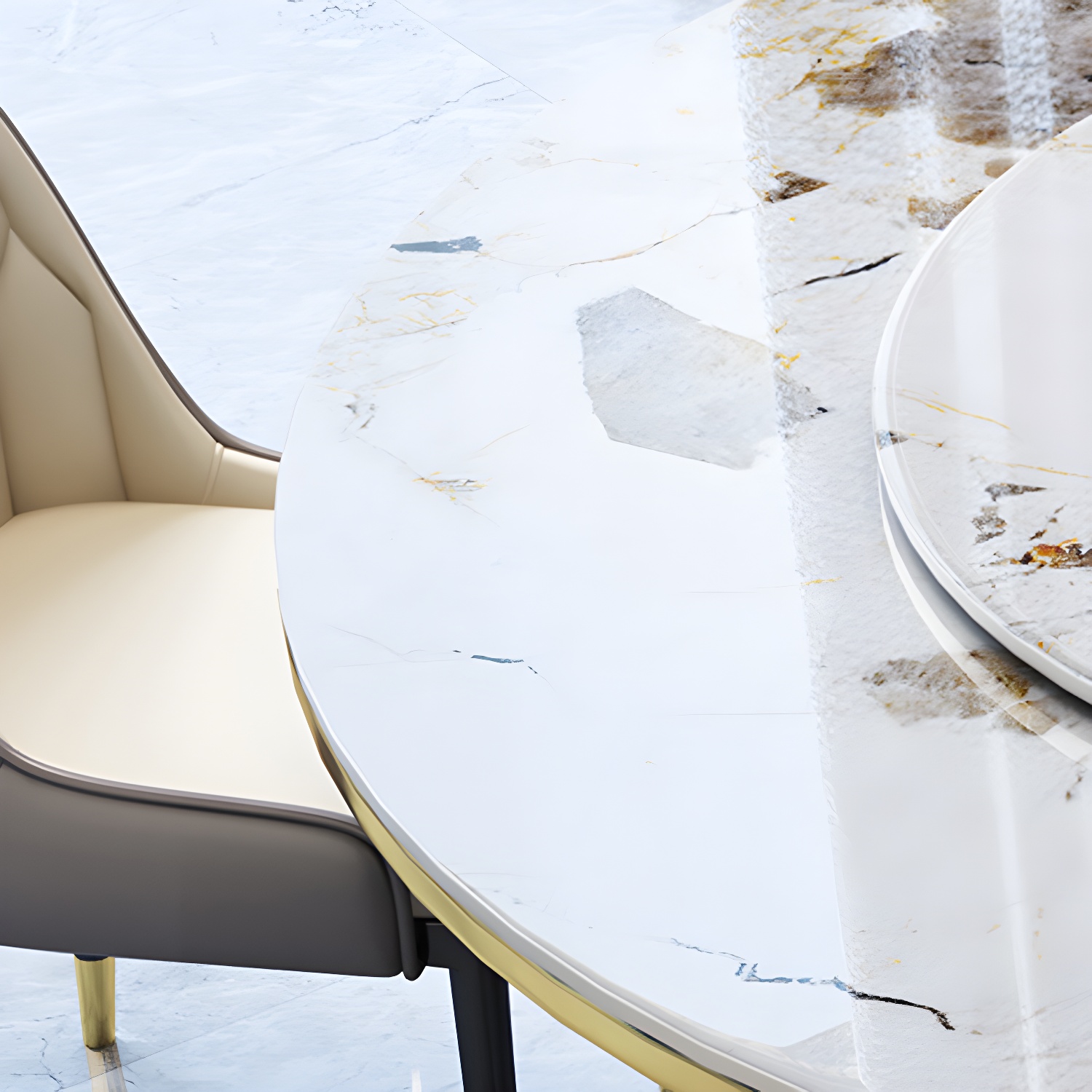 Glam Round Dining Set | Ormau - image 7