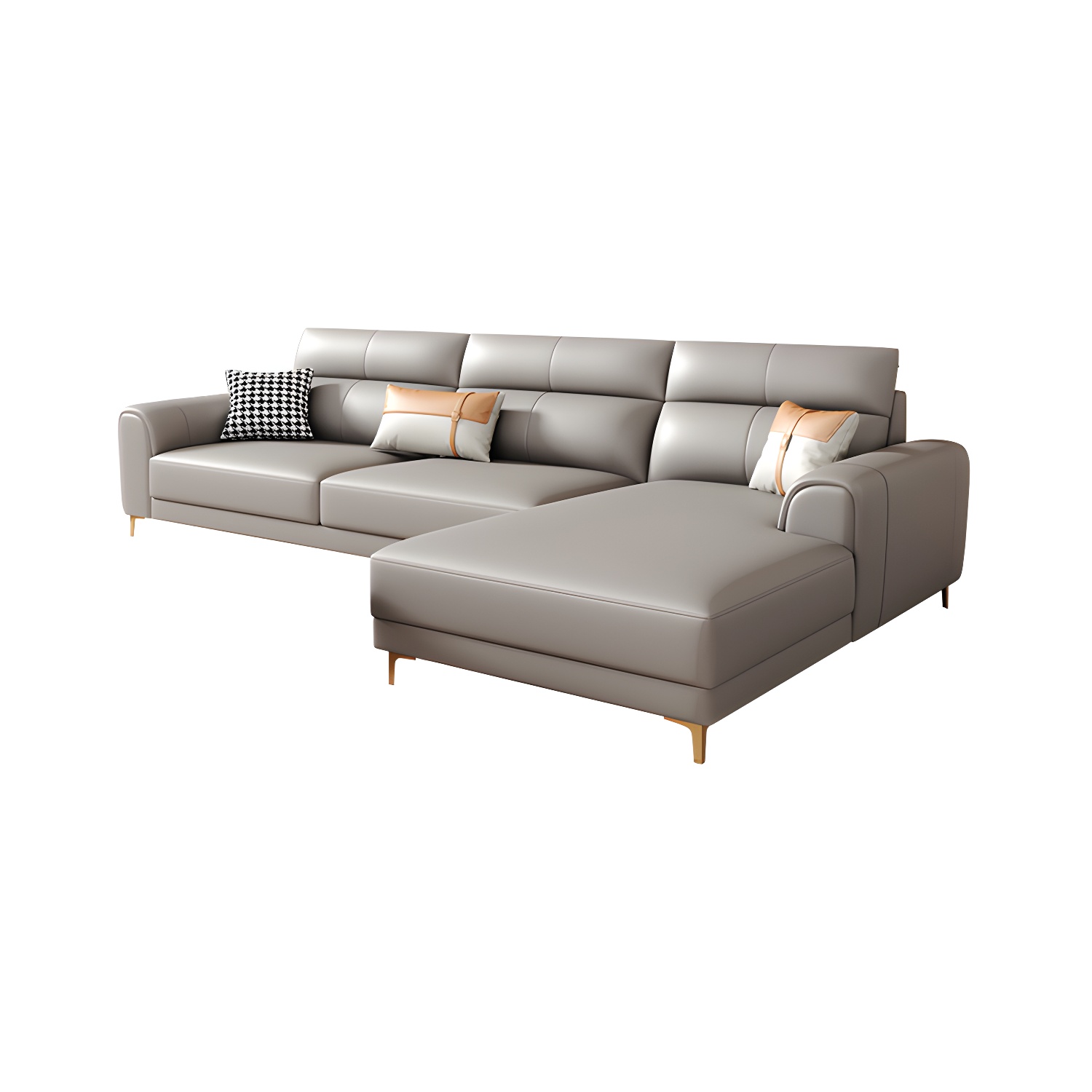 Modern Gray Sectional Sofa | Ormau - image 13