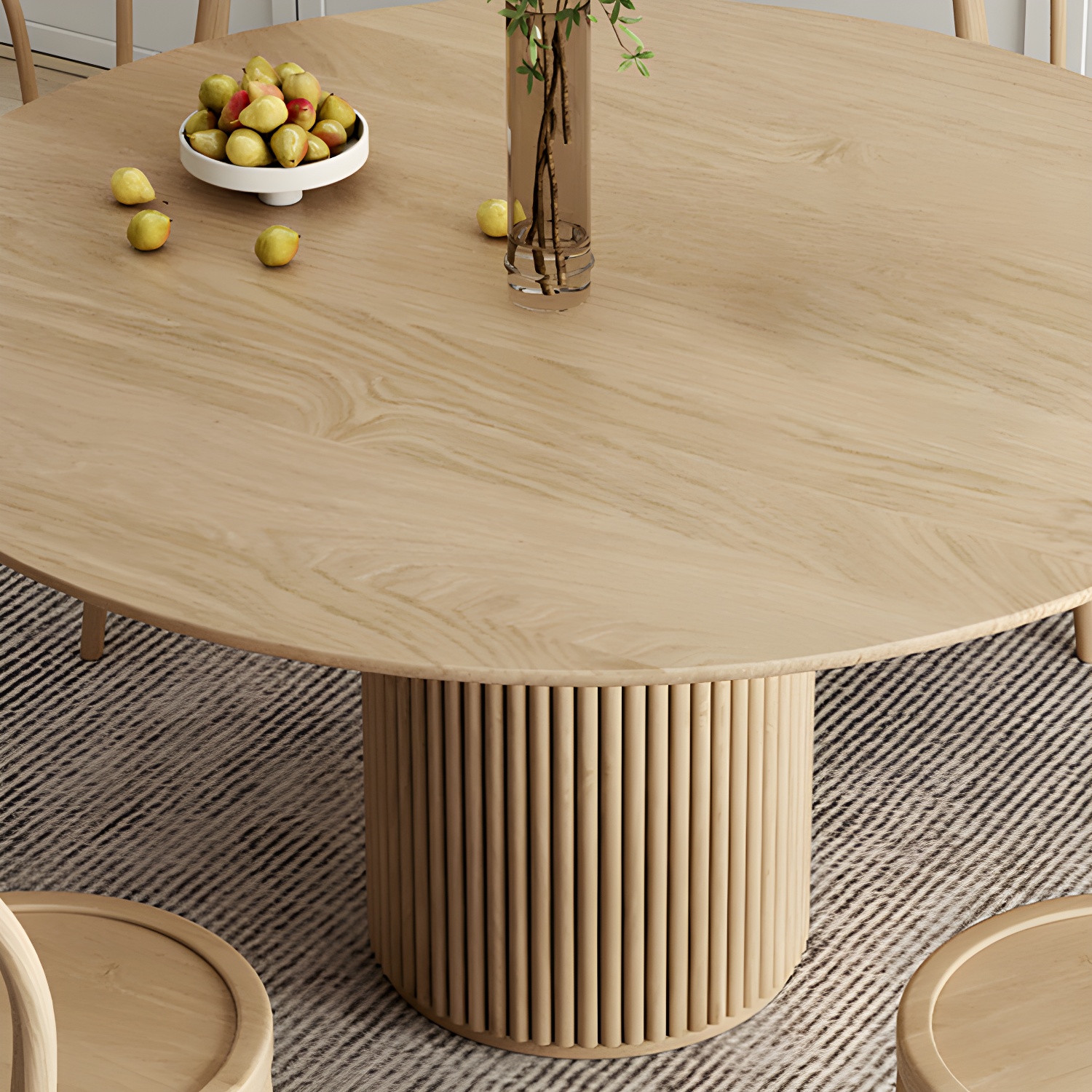 Natural Pine Dining Table | Ormau - image 7