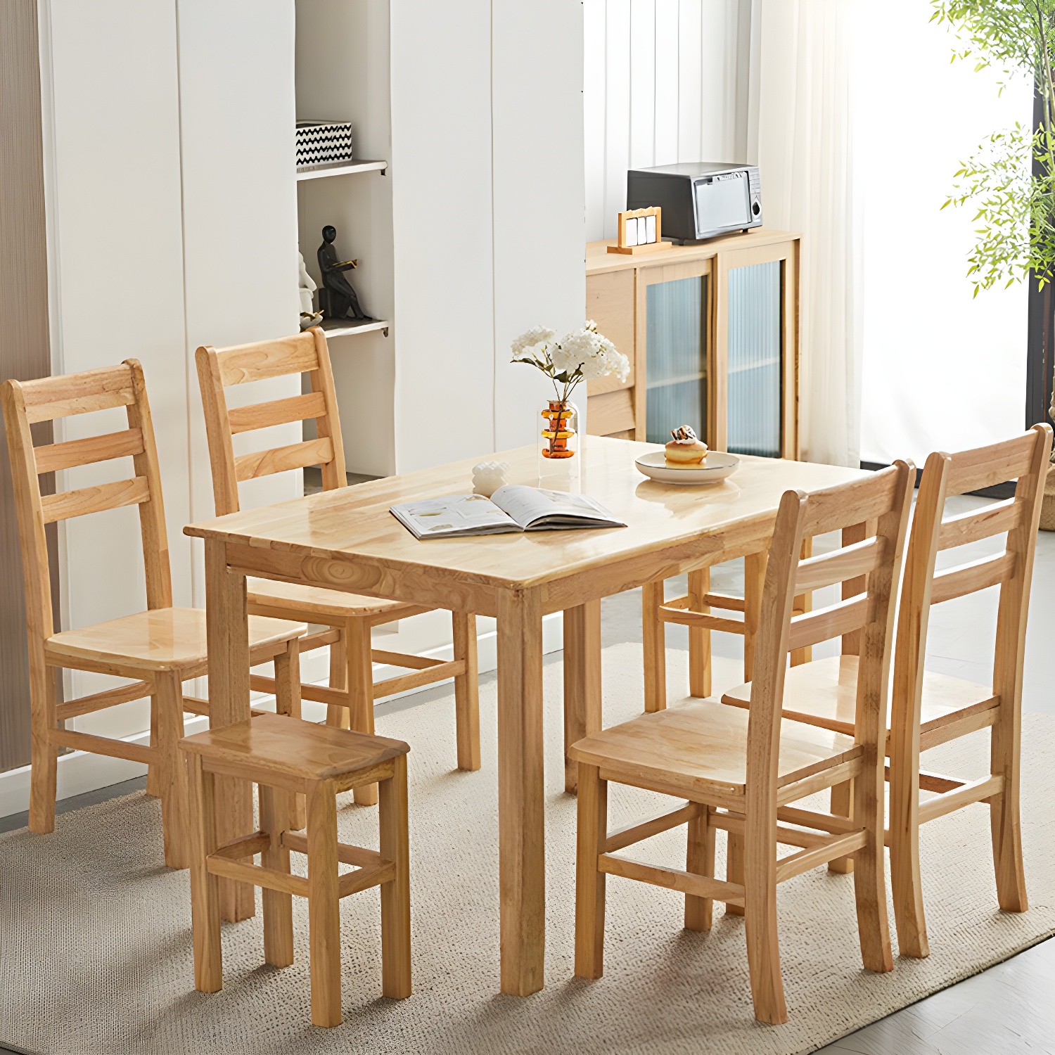 Natural Oak Dining Table | Ormau - image 12