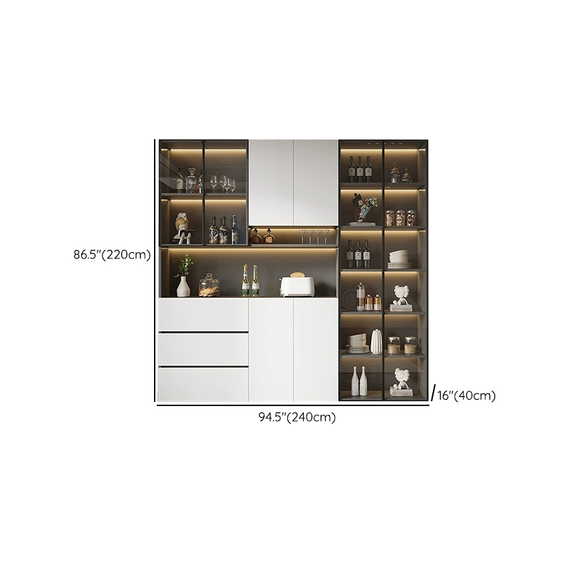 Modern White Buffet Cabinet | Ormau - image 24