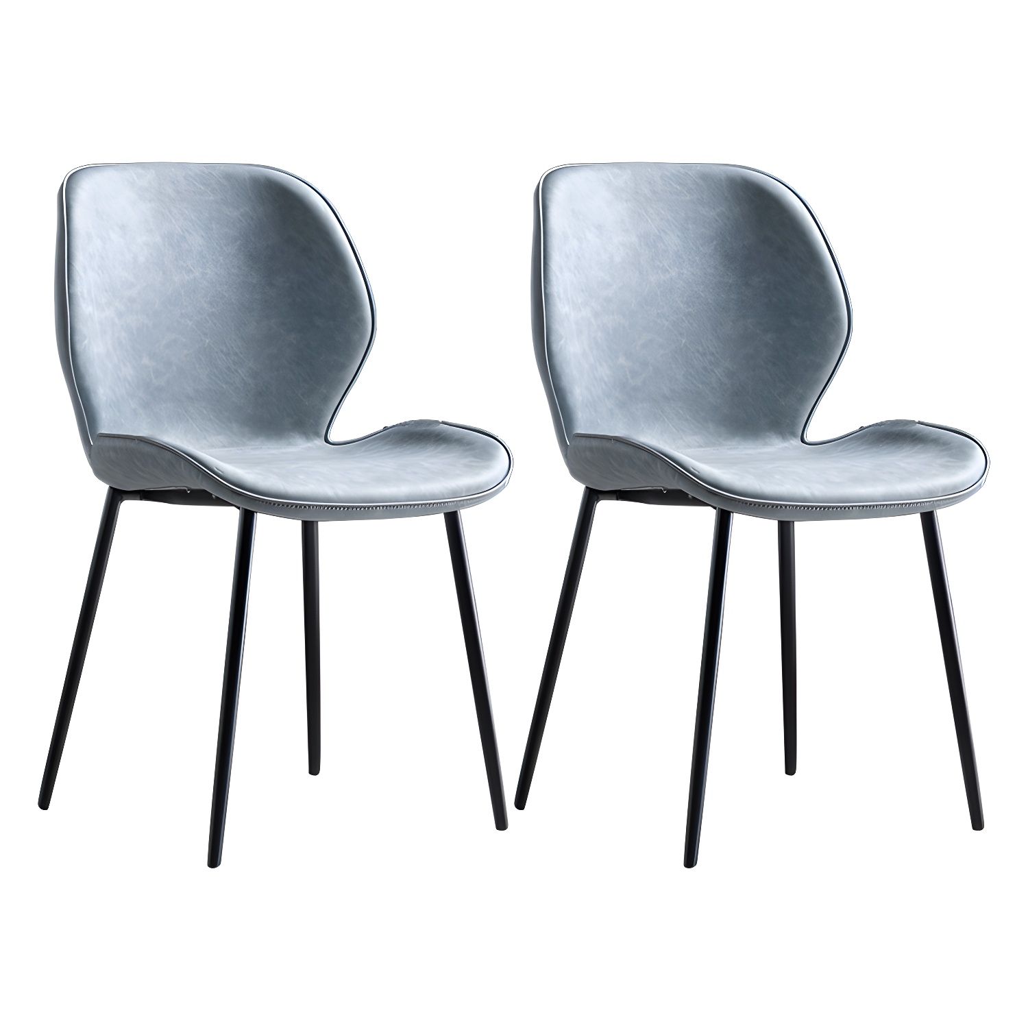 Wingback Leather Dining Chair | Ormau - image 6