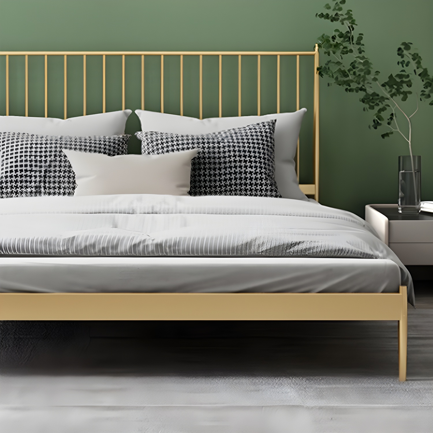 Modern Slat Bed | Ormau - image 10