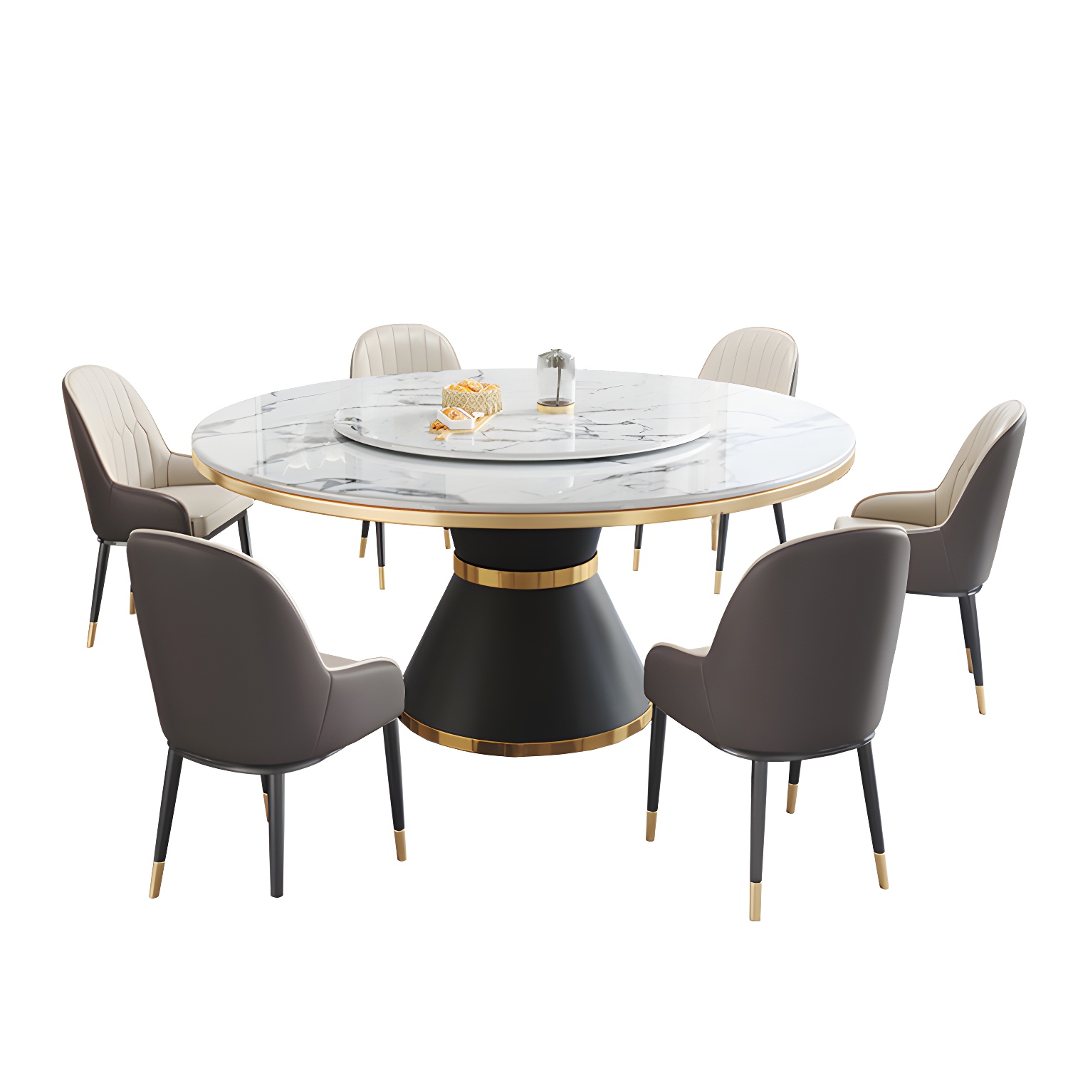 Modern Marble Dining Set | Ormau - image 9