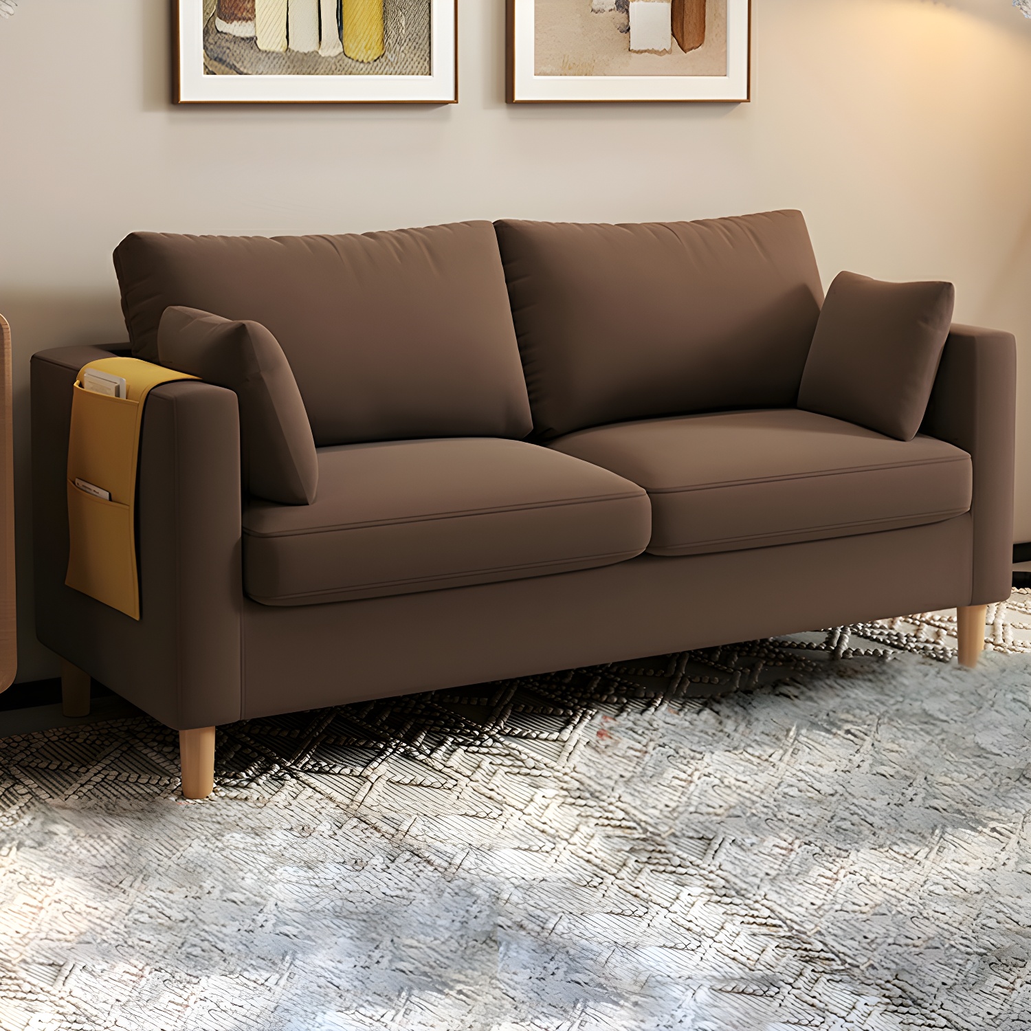 Square Arm Loveseat | Ormau - image 7