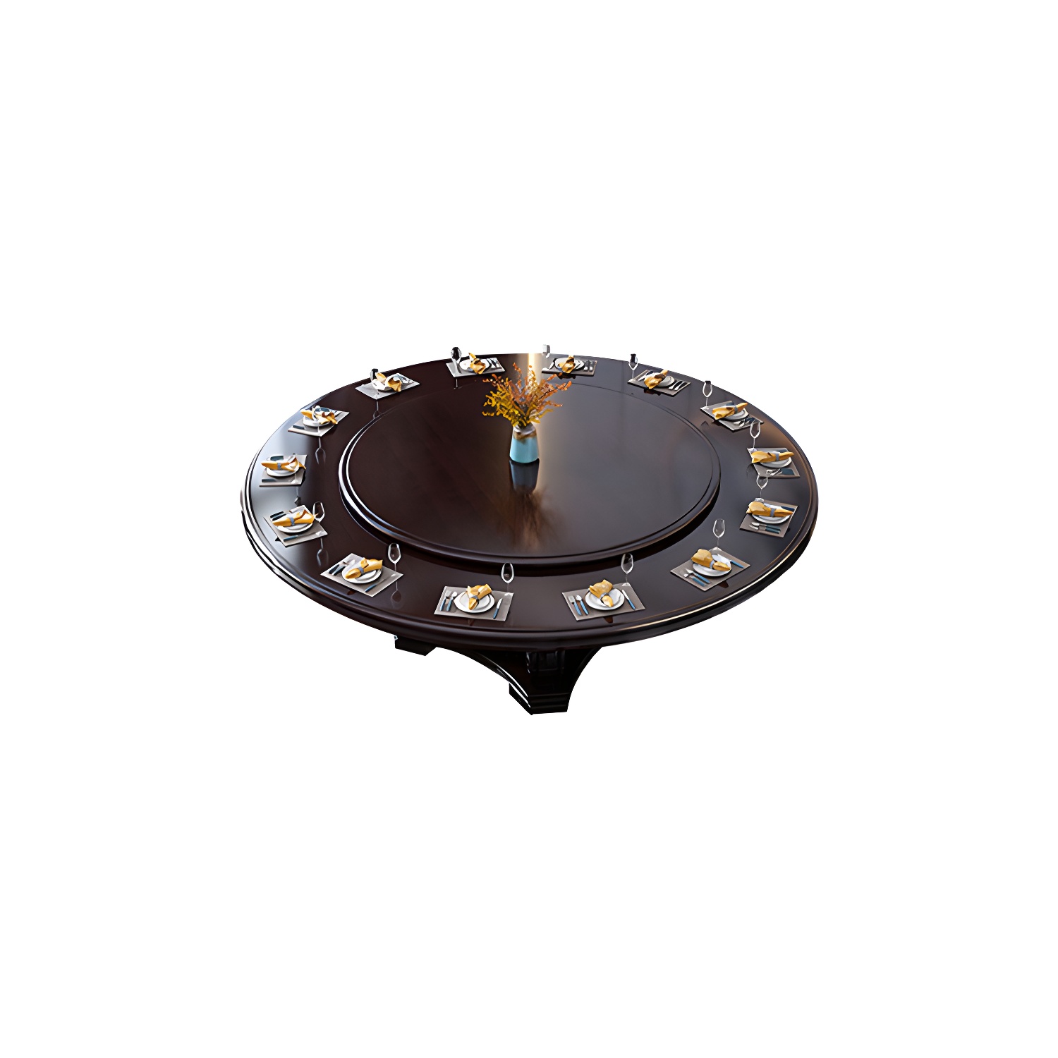 Turntable Dining Table | Ormau - image 47