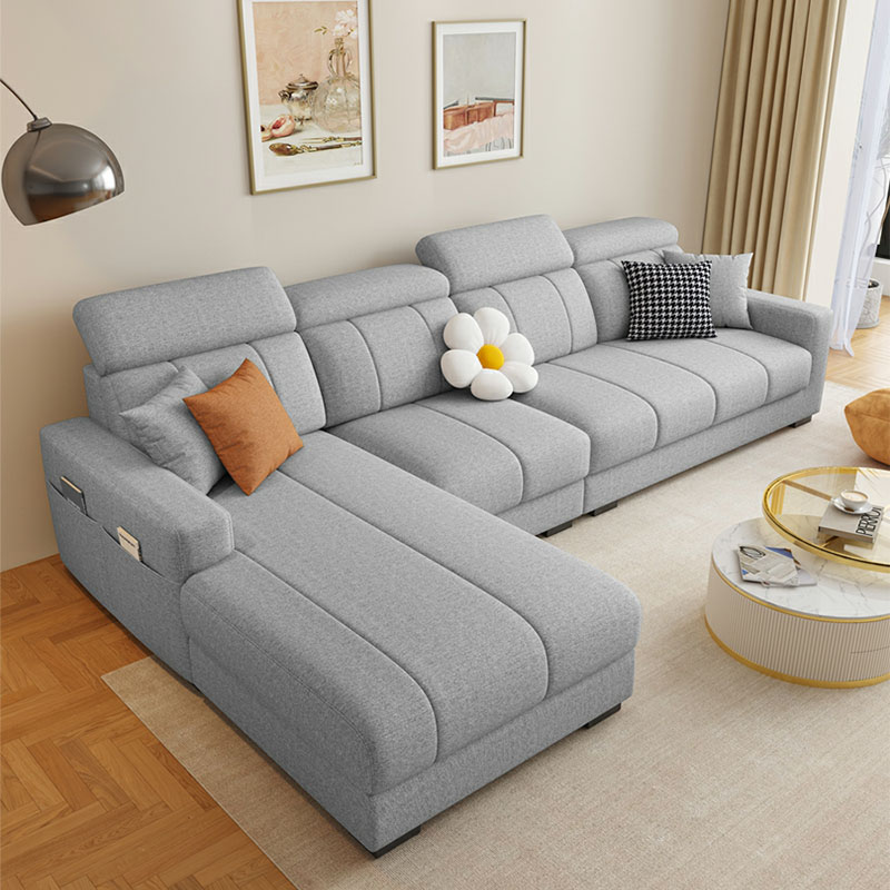 Modern L-Shape Sectional Sofa | Ormau - image 16