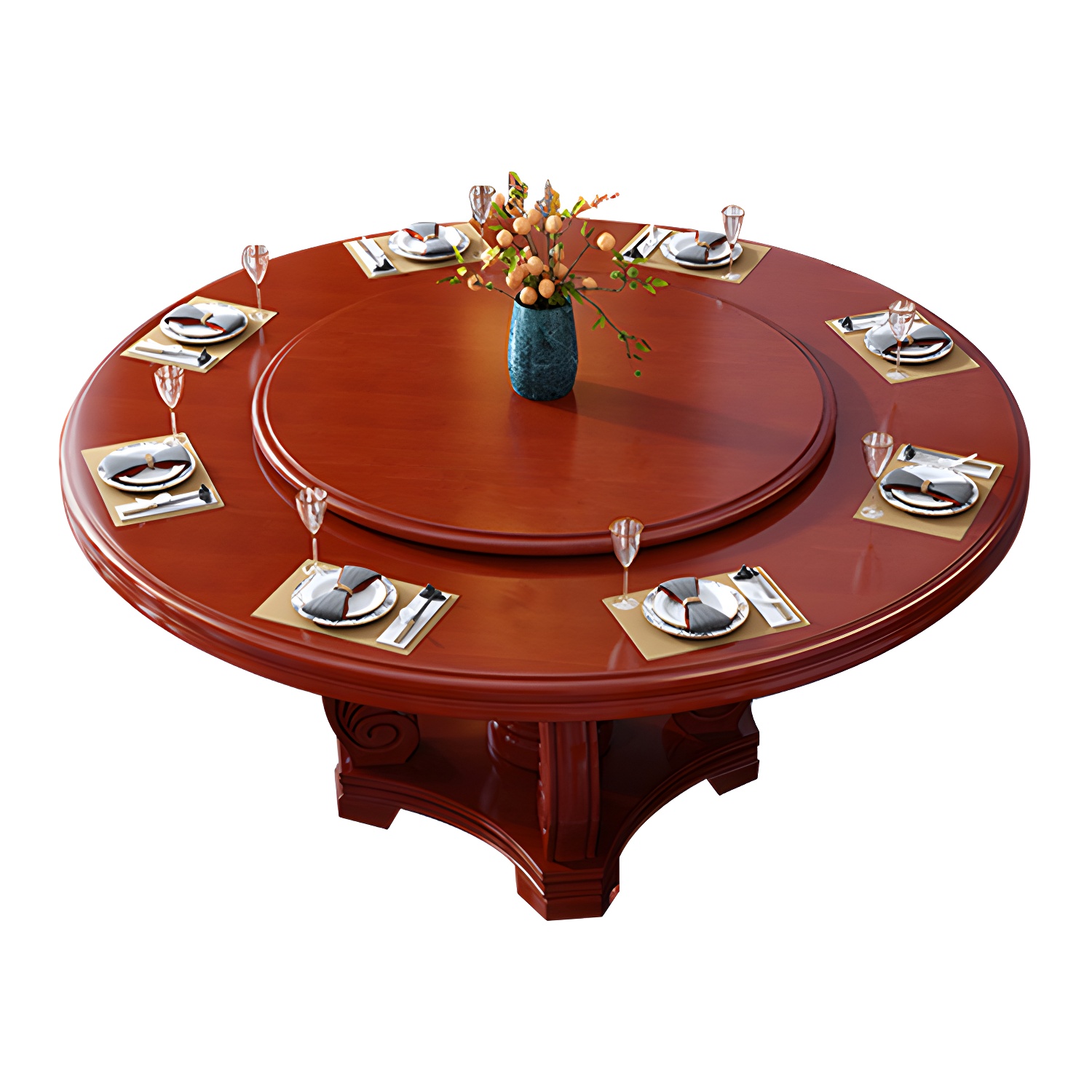 Turntable Dining Table | Ormau - image 43