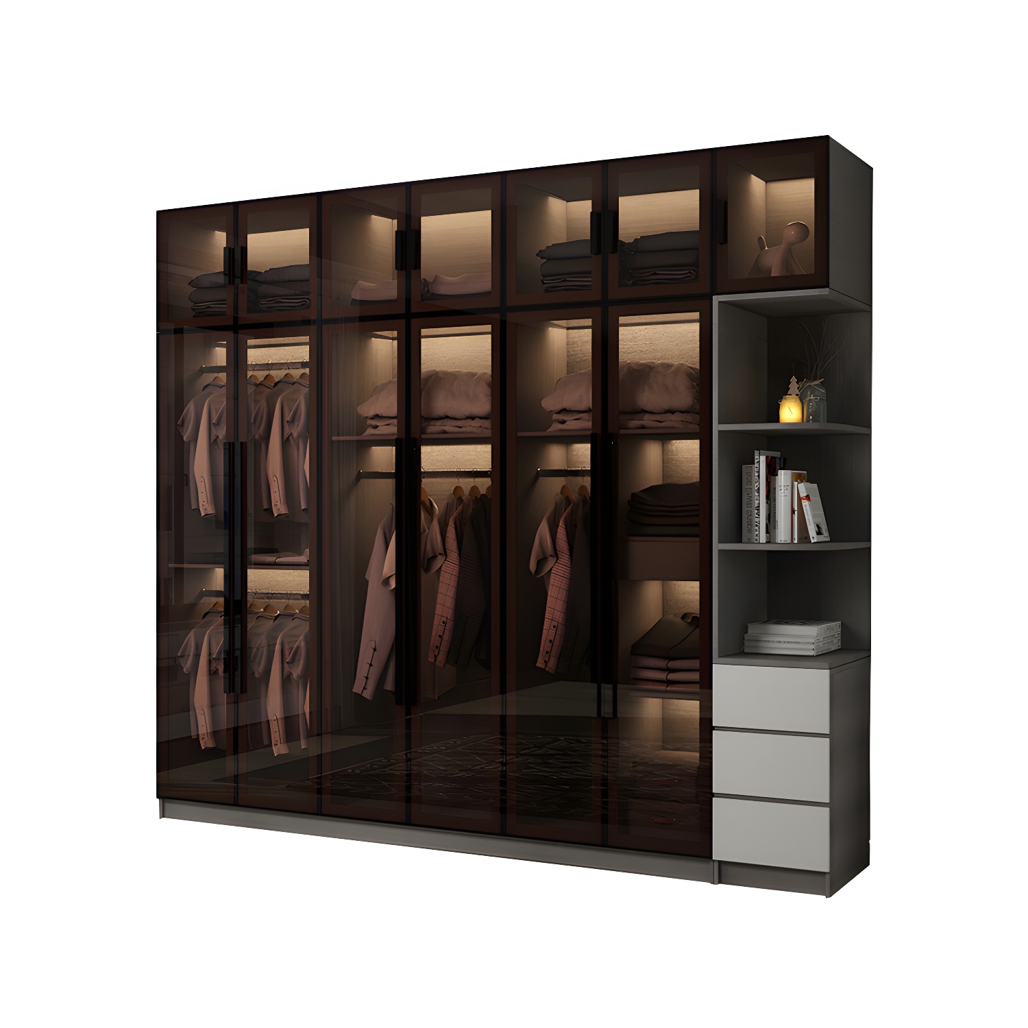 Modern Hinged Wardrobe | Ormau - image 54