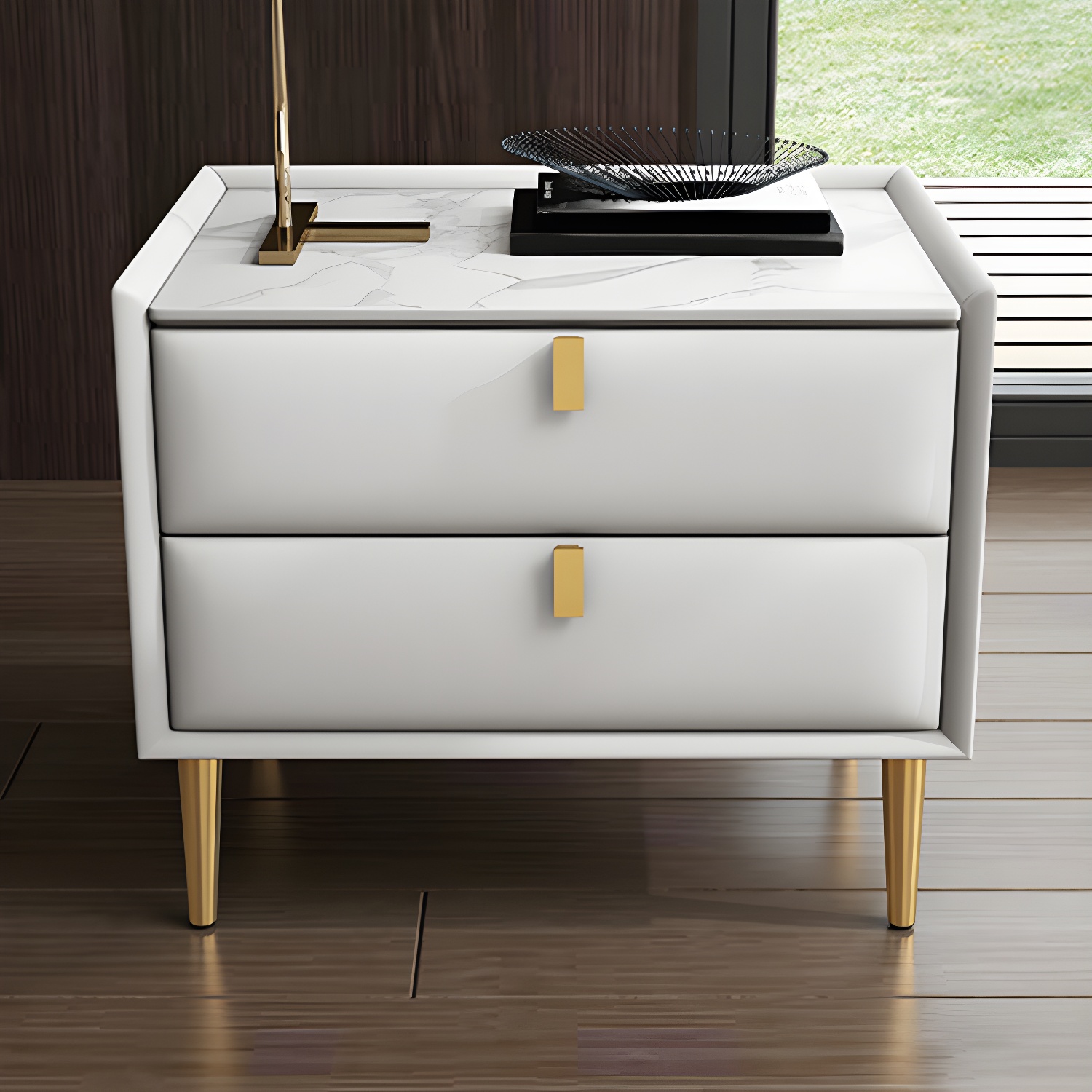 Solid Wood Nightstand | Ormau - image 12