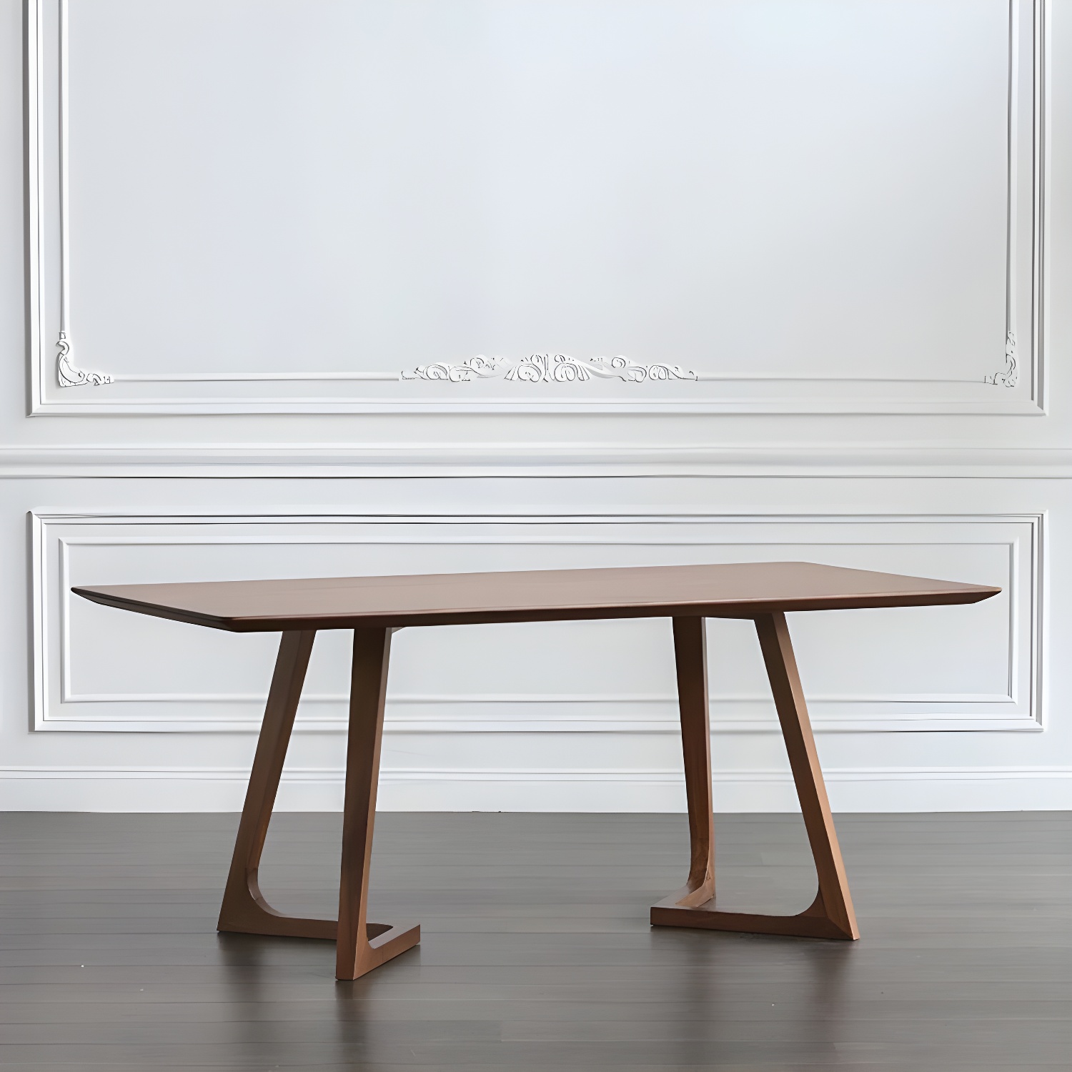 Rectangle Wood Dining Table | Ormau - image 4