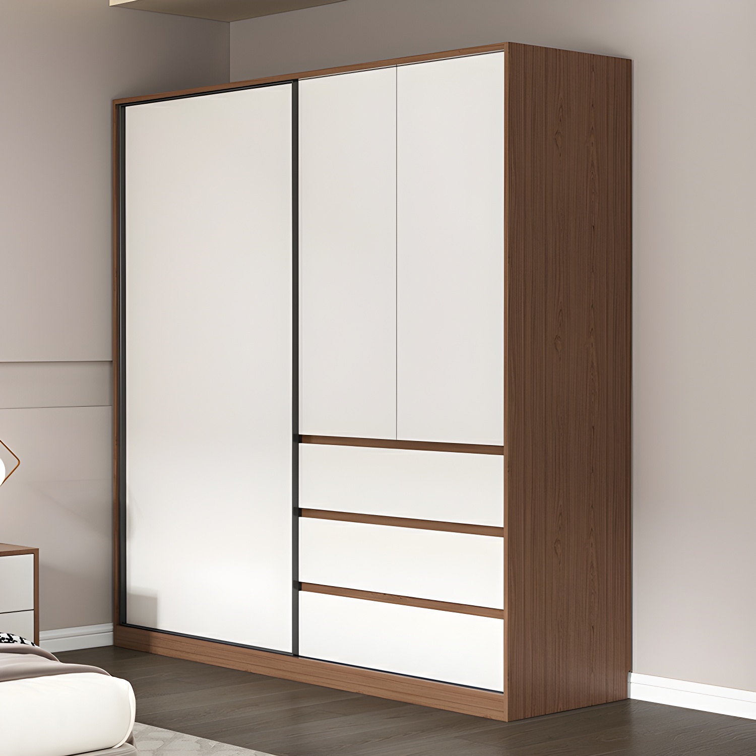 Scandinavian Wardrobe Armoire | Ormau - image 1