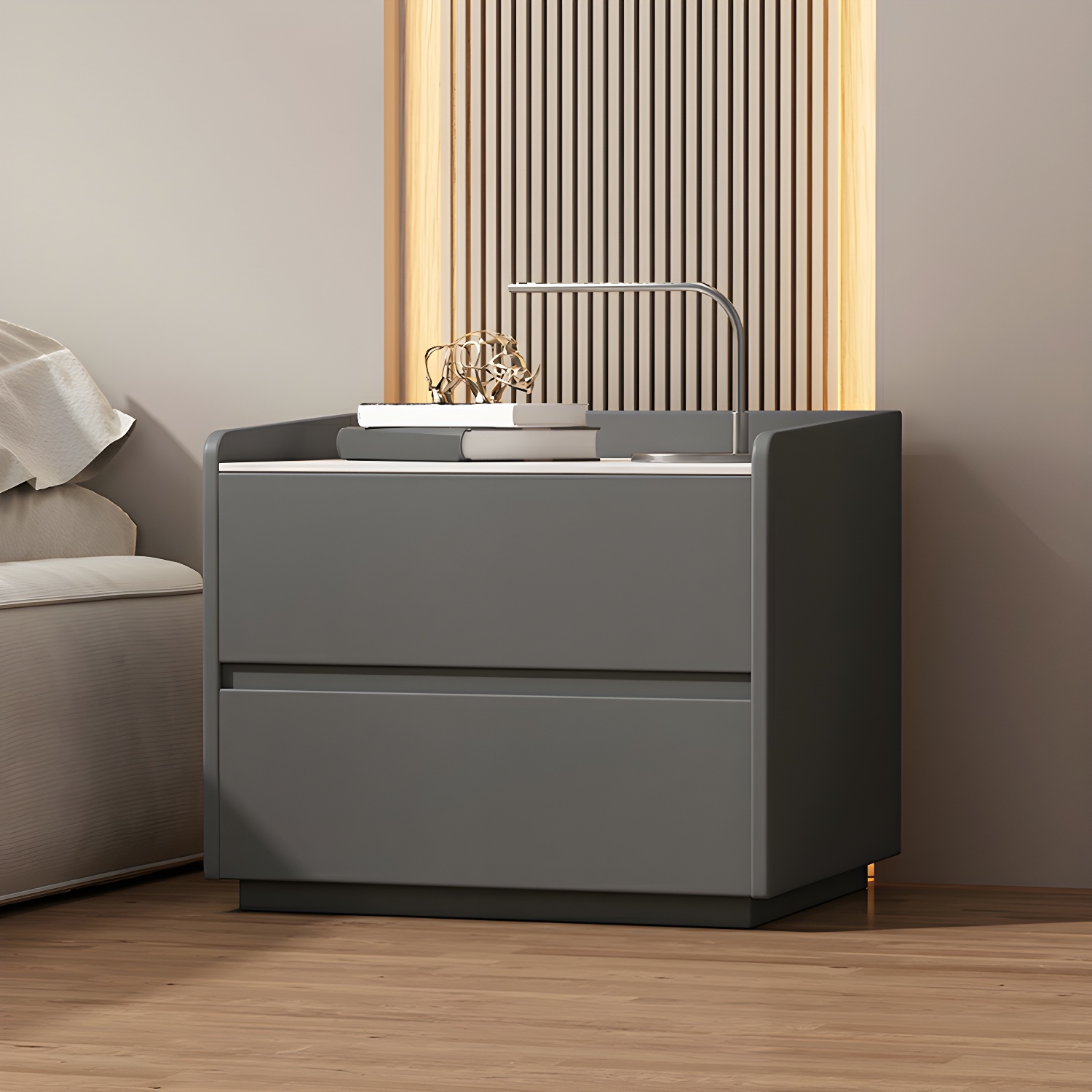 Slate Countertop Nightstand | Ormau - image 5
