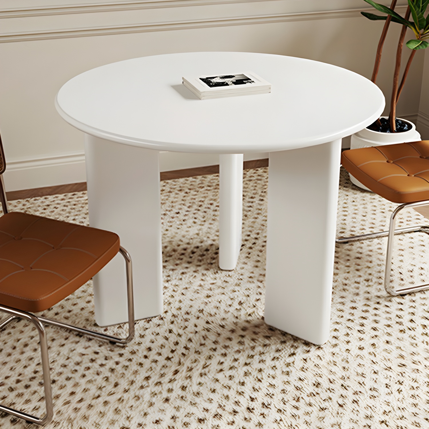 Round Wood Dining Table | Ormau - image 5