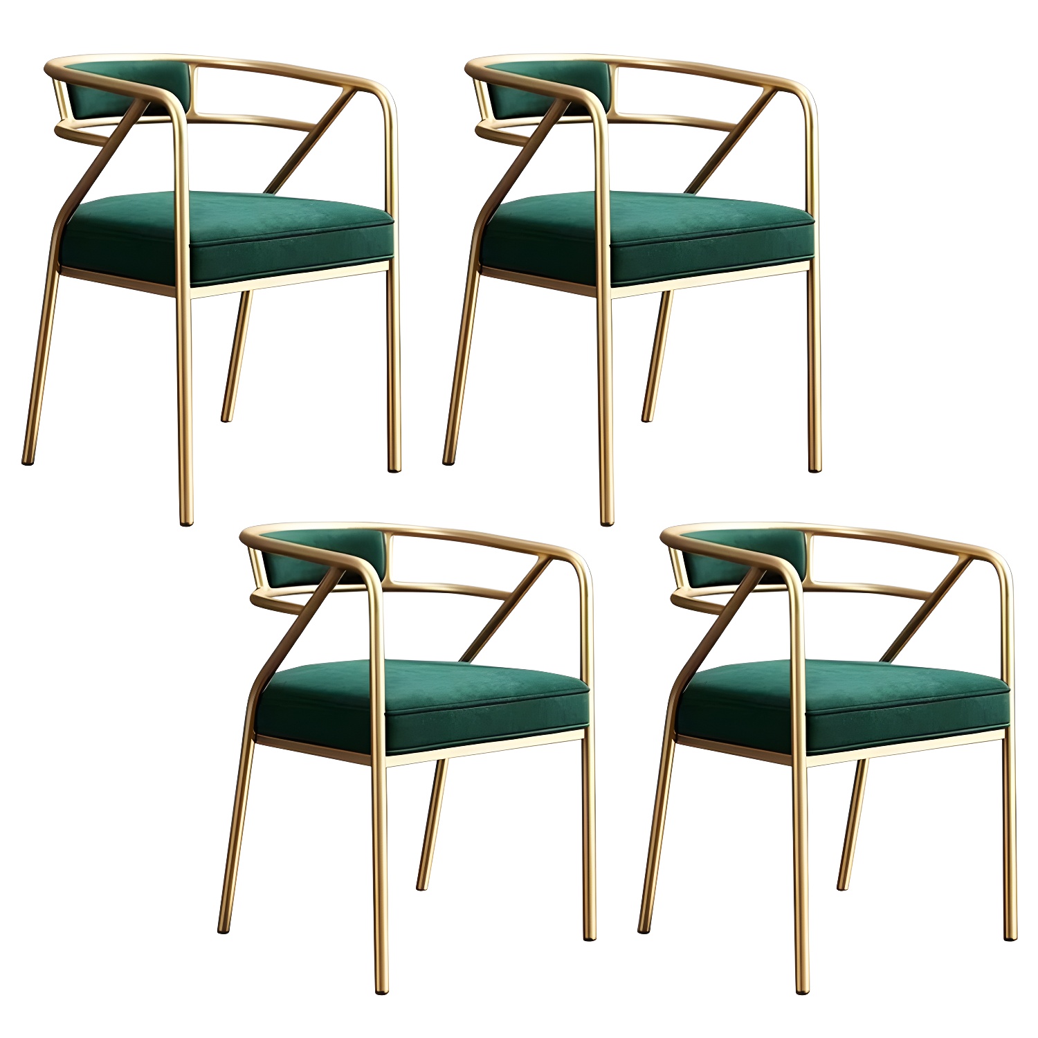 Glam Upholstered Arm Chair | Ormau - image 37