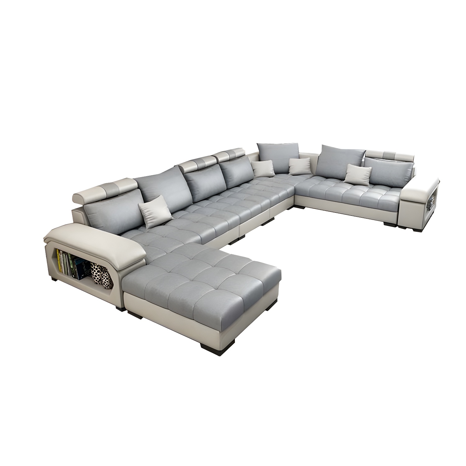 Modern U-Shape Sectional | Ormau - image 11