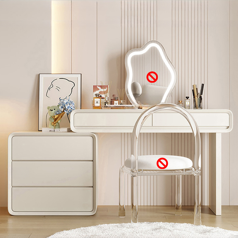 Chalk Vanity Set with Lighted Mirror | Ormau - image 26