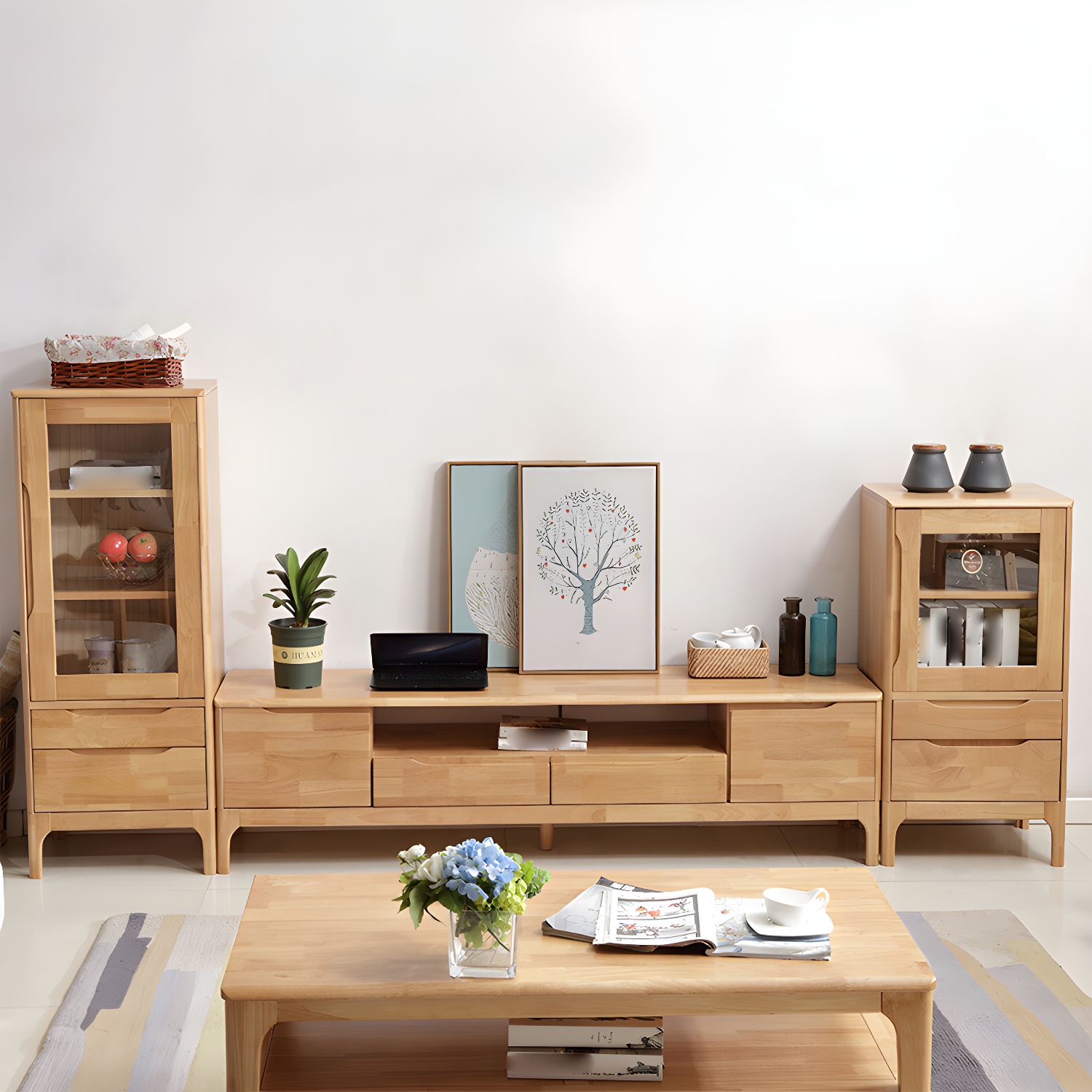 Modern Wood TV Stand | Ormau - image 5