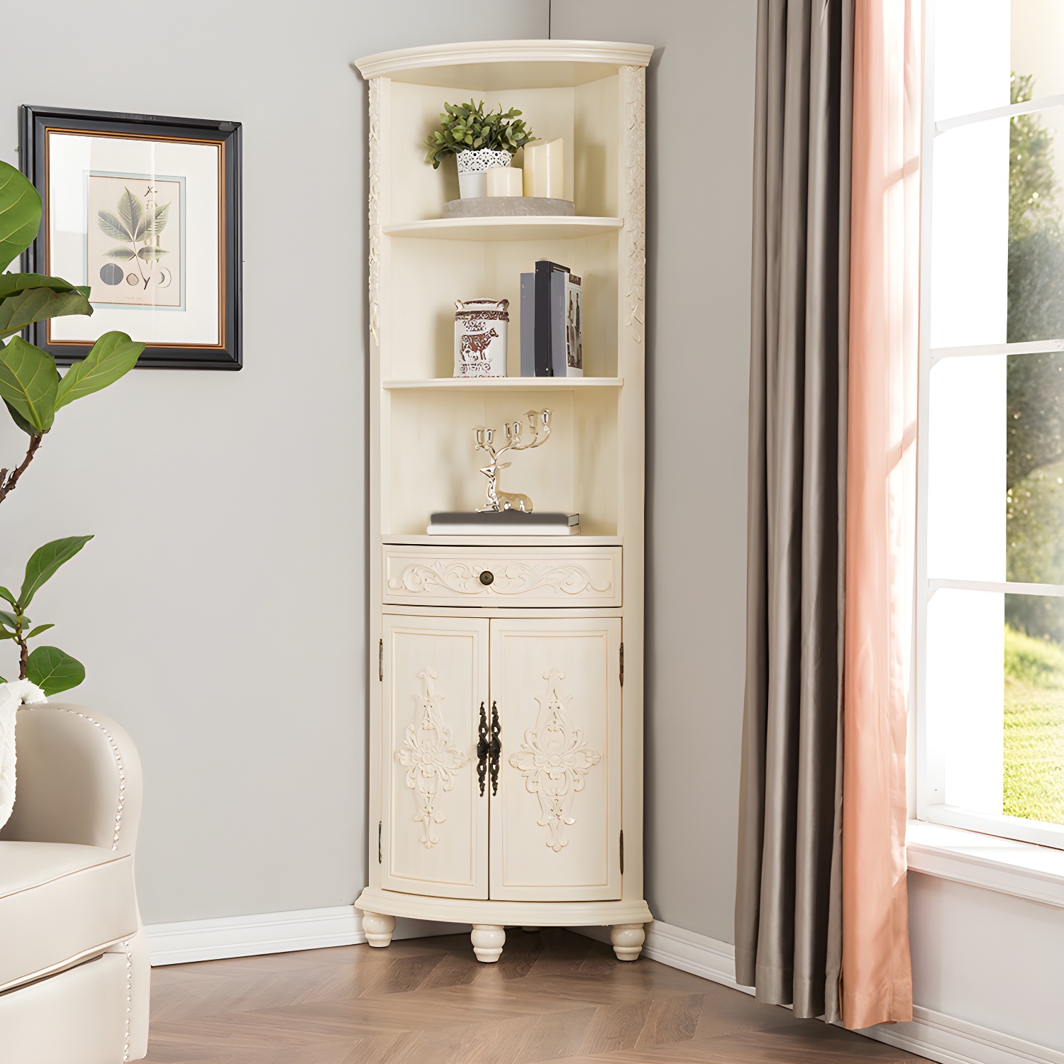 Rustic Corner Cabinet | Ormau - image 6