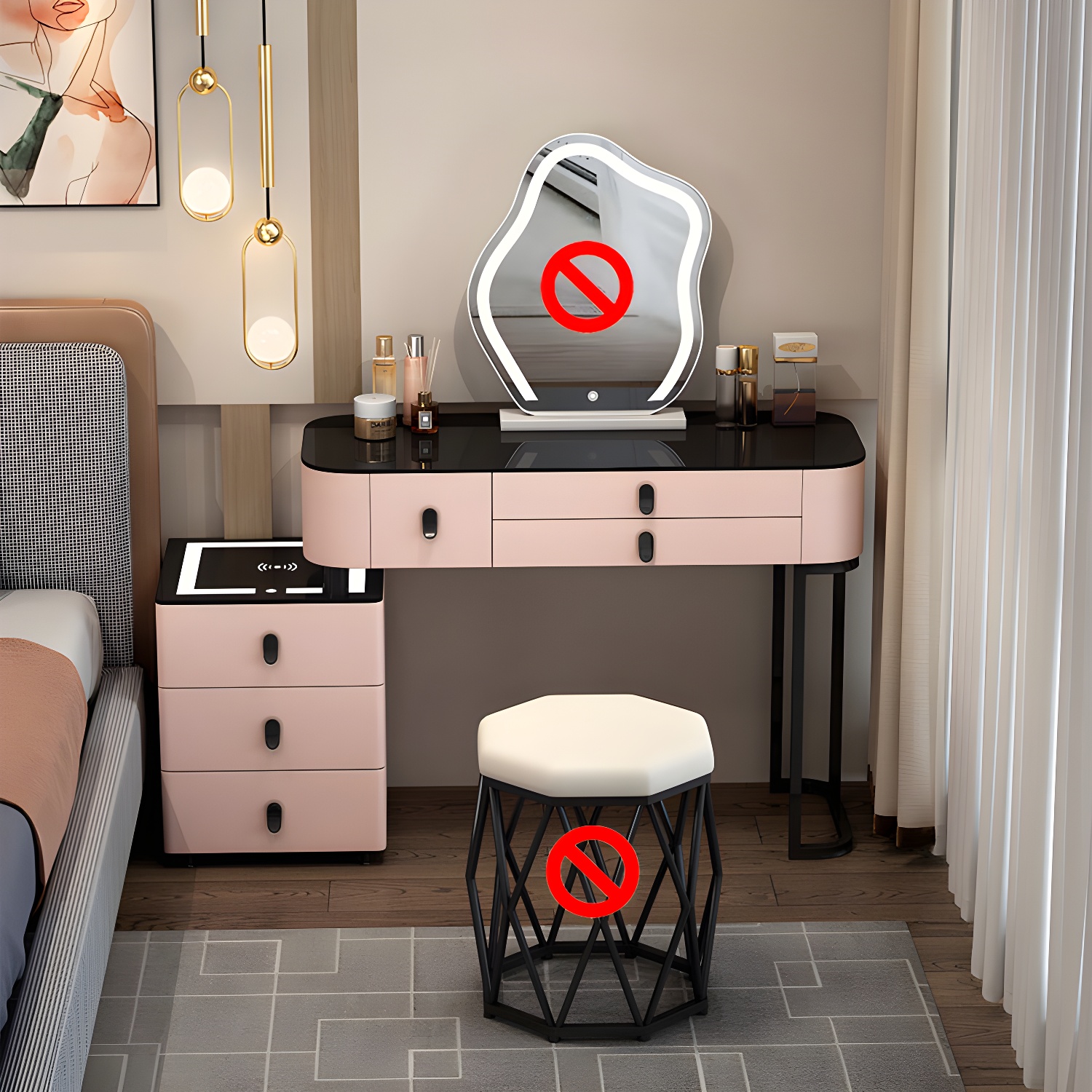 Lighted Vanity Table | Ormau - image 3