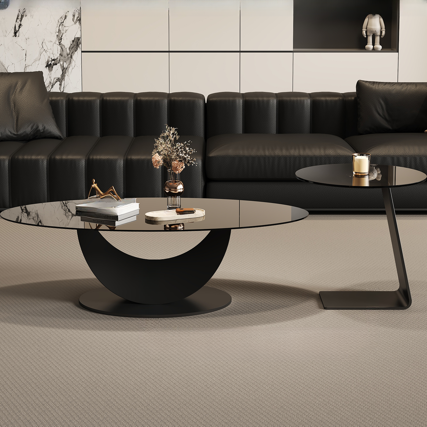 Tempered Glass Coffee Table | Ormau - image 7