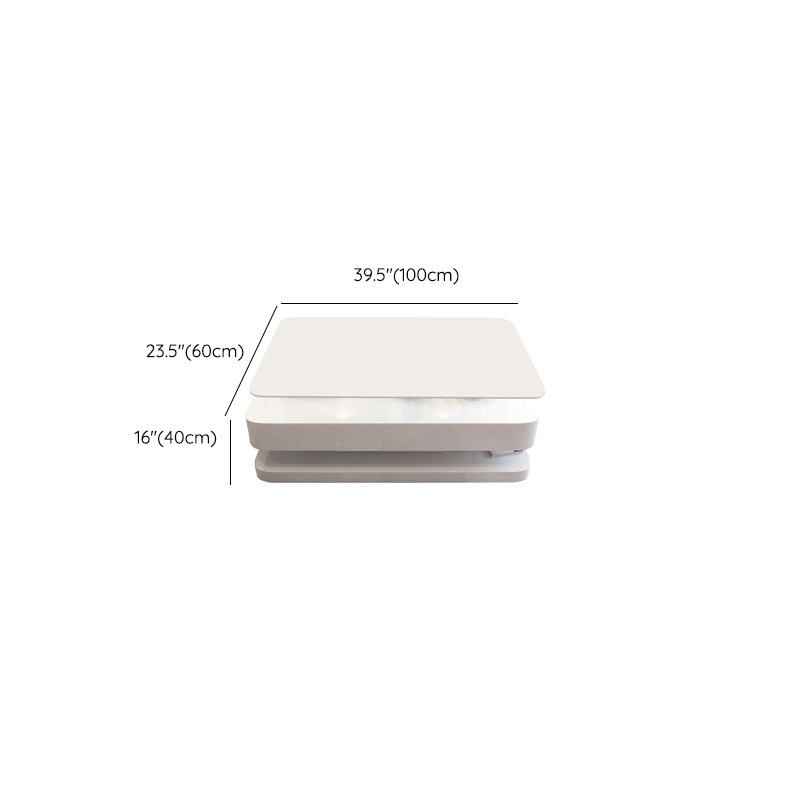 Modern White Coffee Table | Ormau - image 12