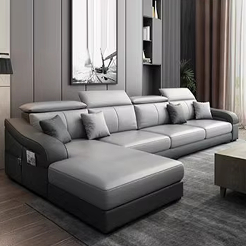 Sloped Arm Sectional Sofa | Ormau - image 18