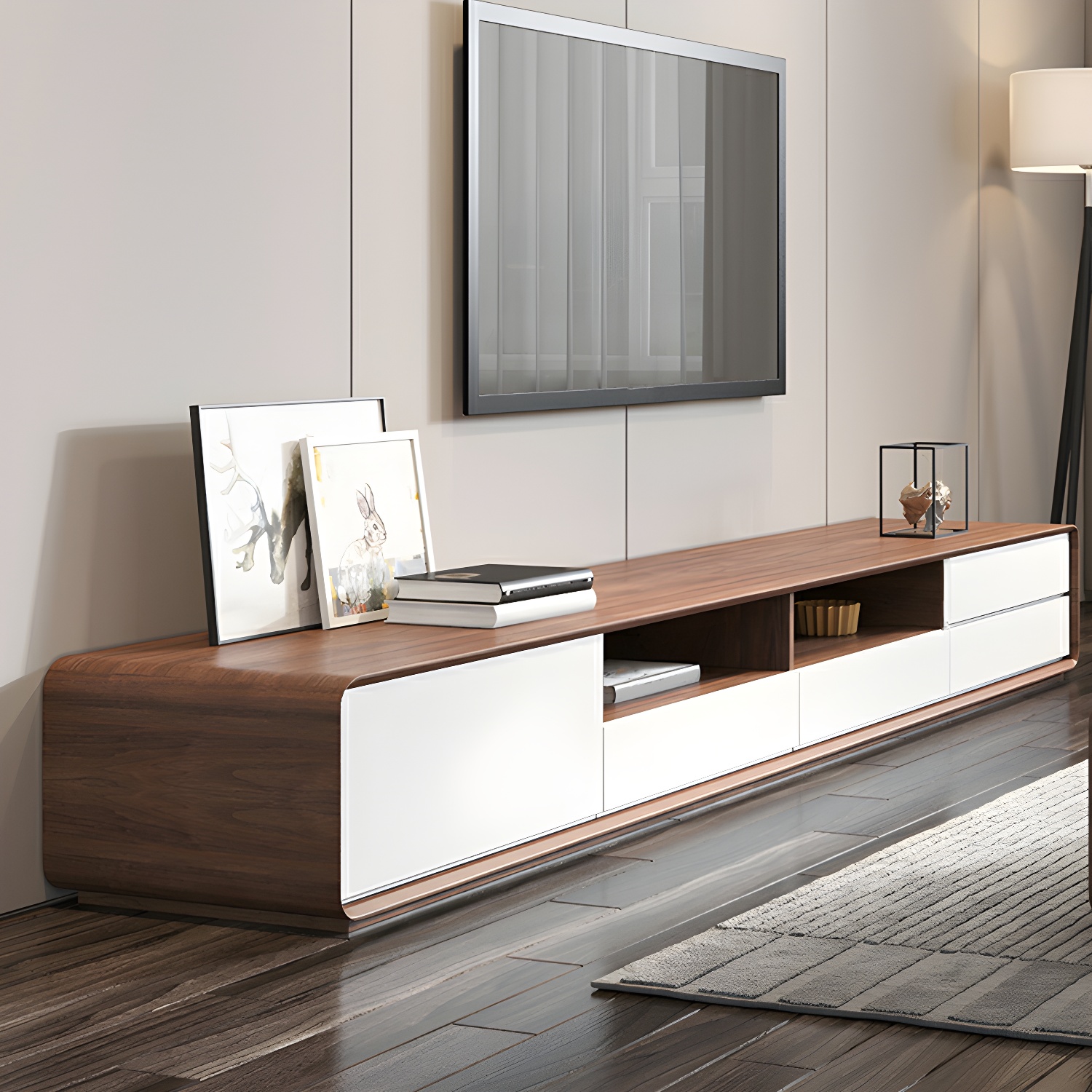 Scandinavian Wood TV Stand | Ormau - image 3