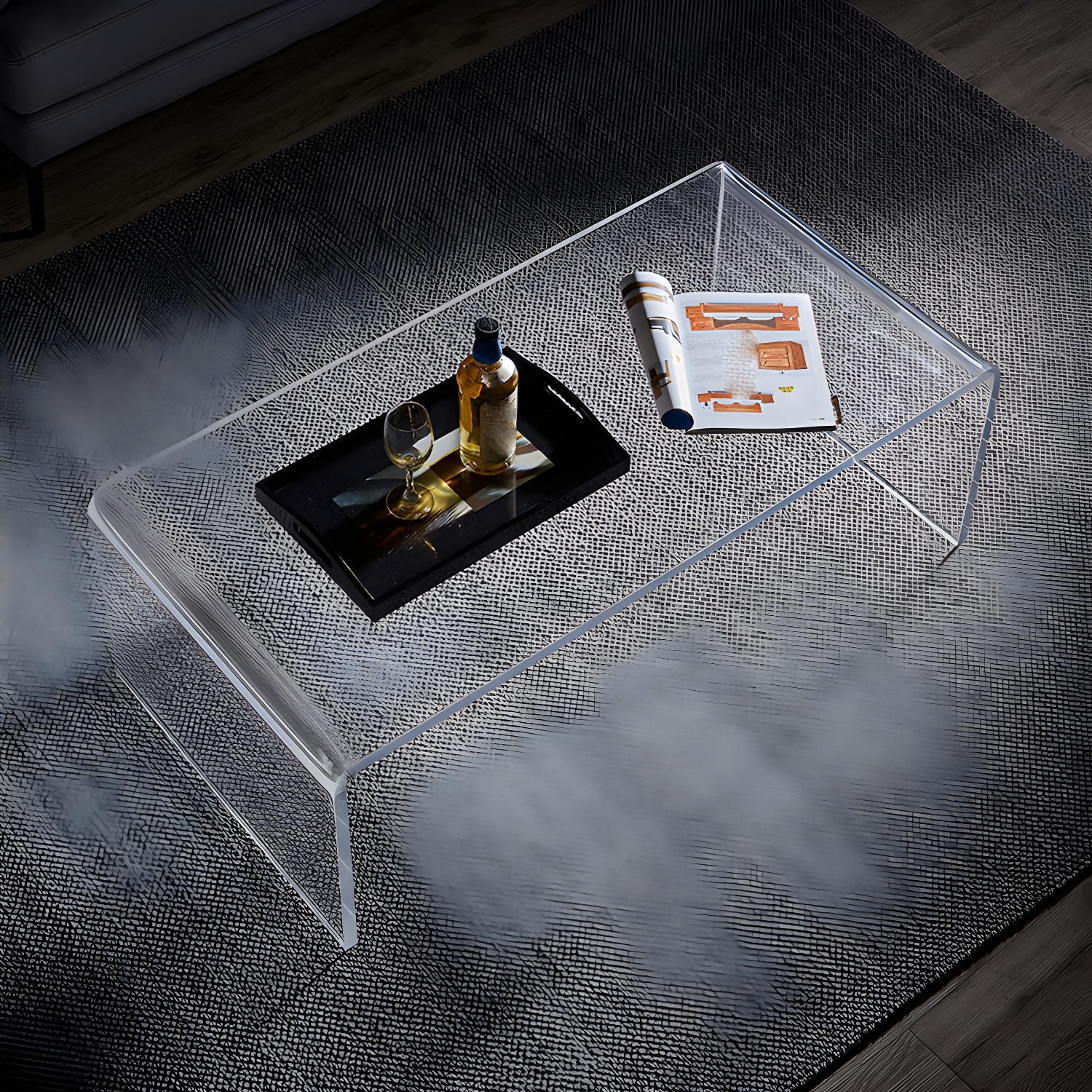 Acrylic Coffee Table | Ormau - image 7