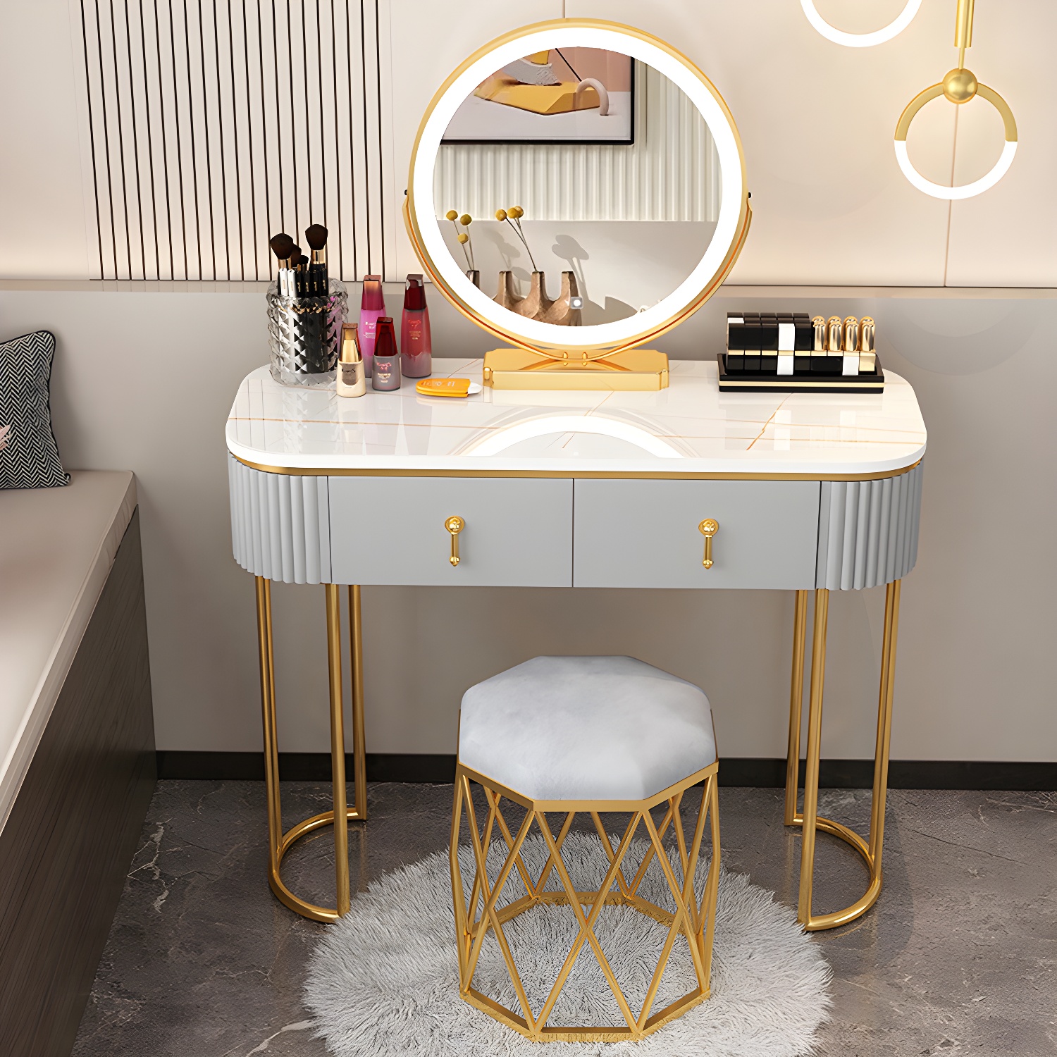 Lighted Mirror Vanity | Ormau - image 21