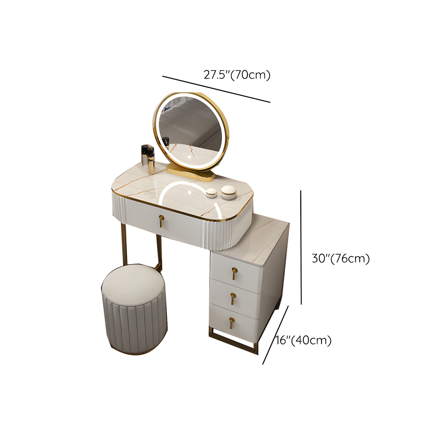 Contemporary Vanity Desk | Ormau - image 33