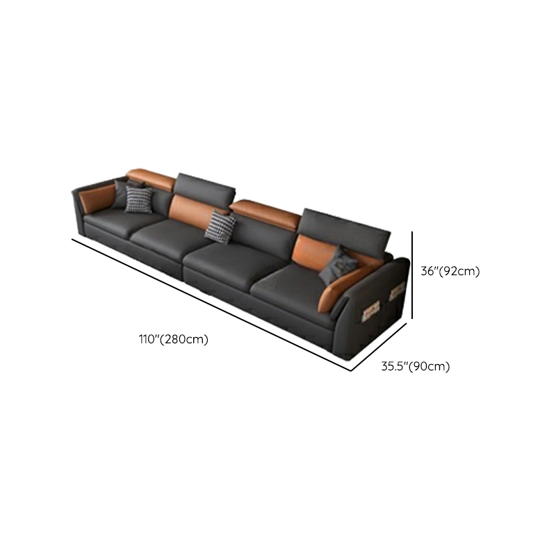 Gray Tech Cloth Sectional | Ormau - image 25