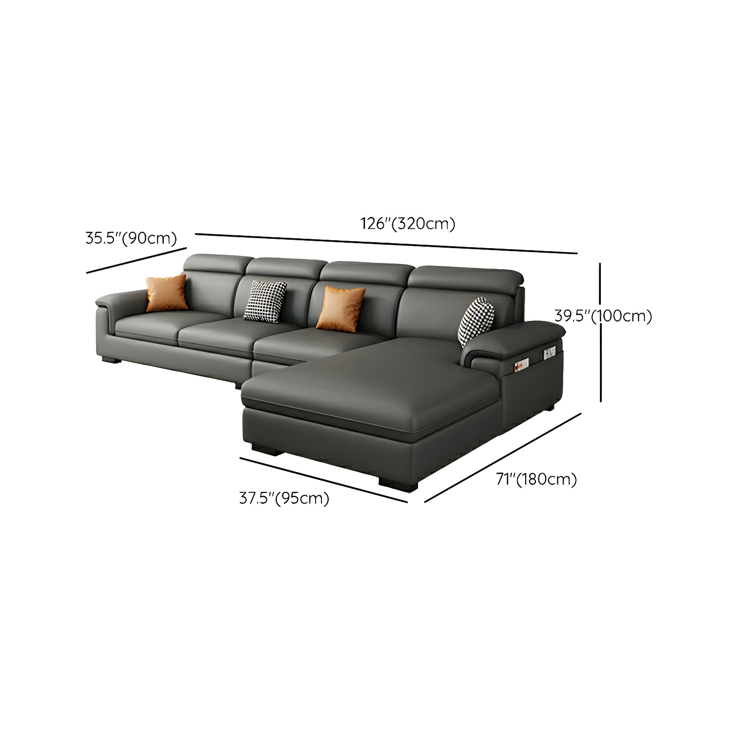 Modern Sectional Sofa | Ormau - image 12