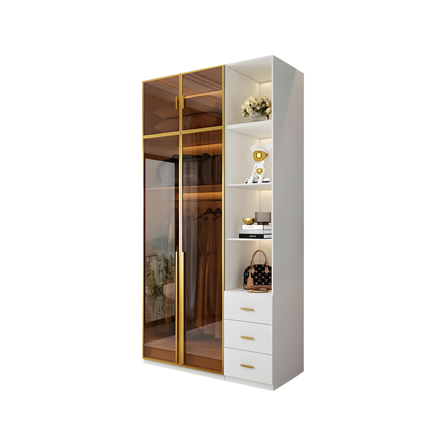 Modern Wardrobe Armoire | Ormau - image 40