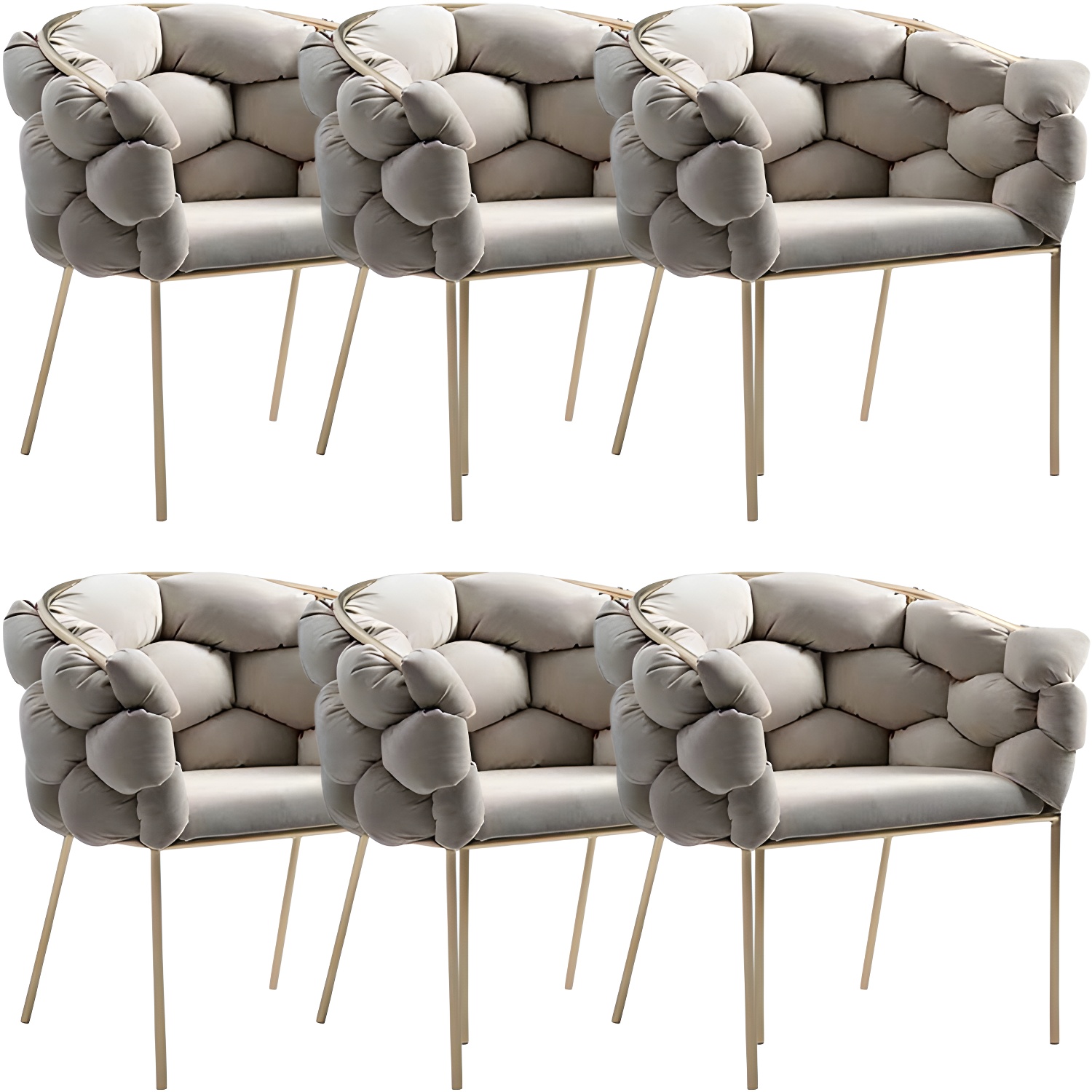 Glam Upholstered Dining Chair | Ormau - image 50